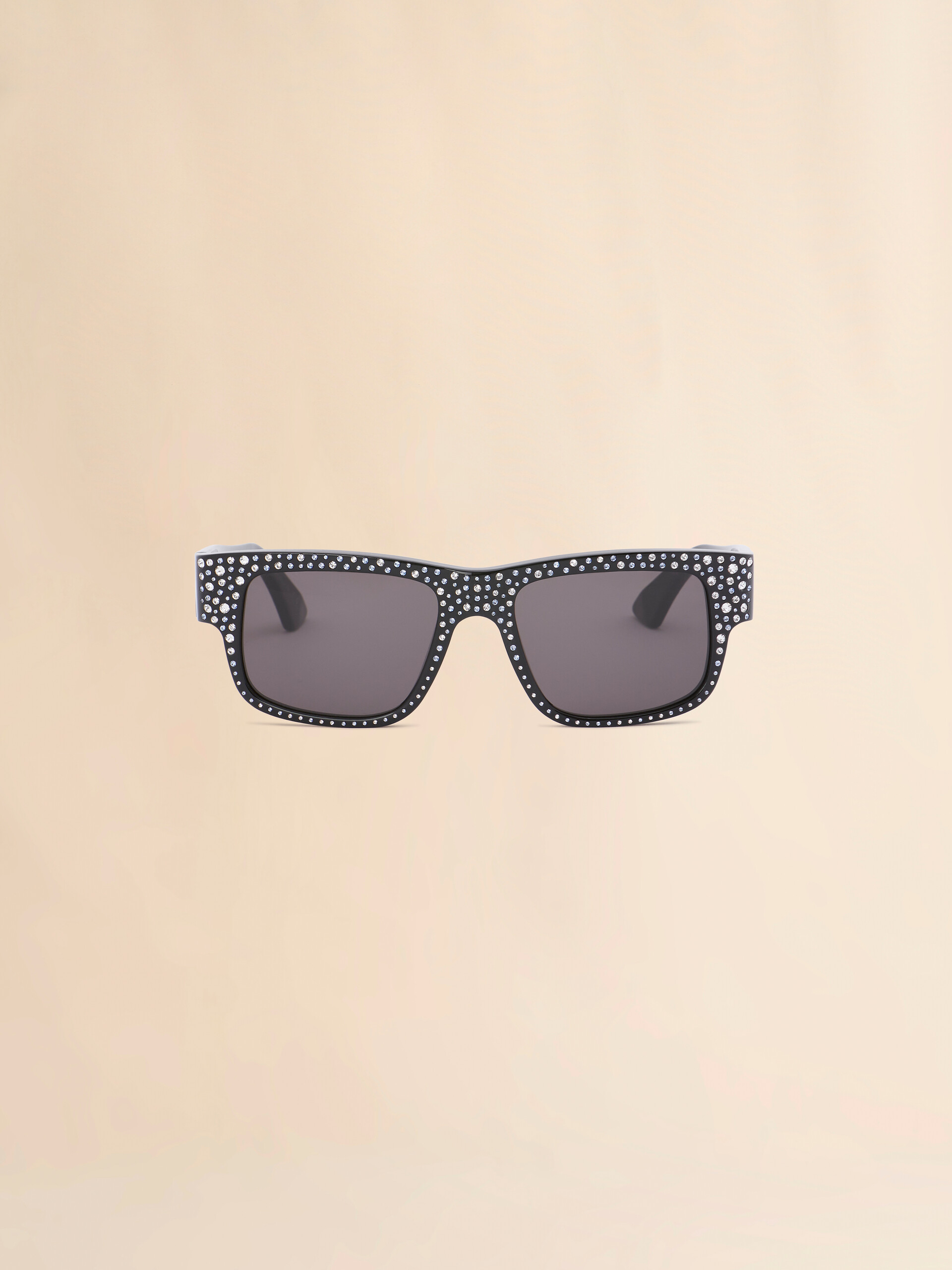 Schwarze Brille Gukija mit Swarovski - Optisch - Image 1