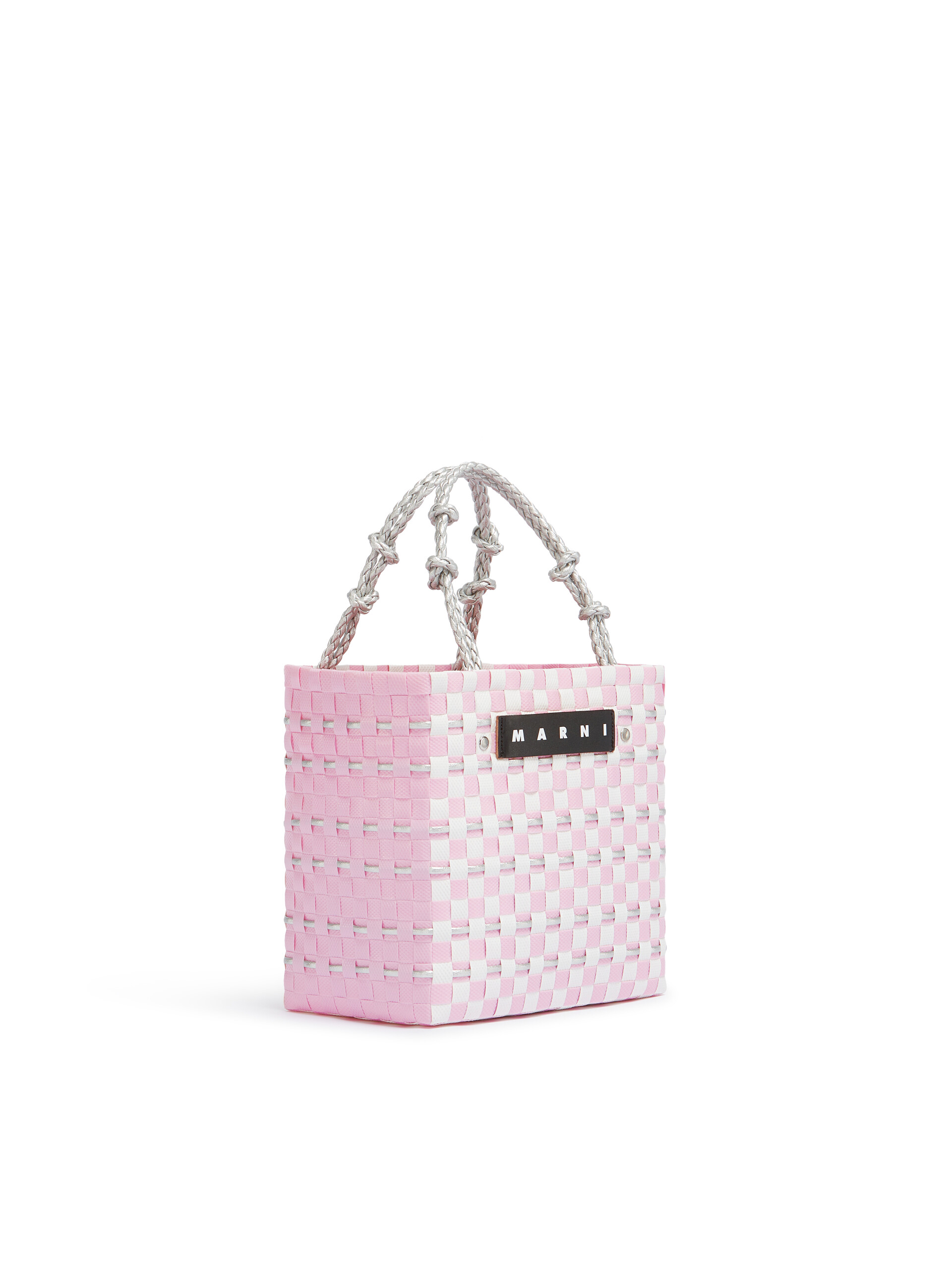 ピンク MARNI MARKET ブレードハンドル バスケットバッグ | Marni