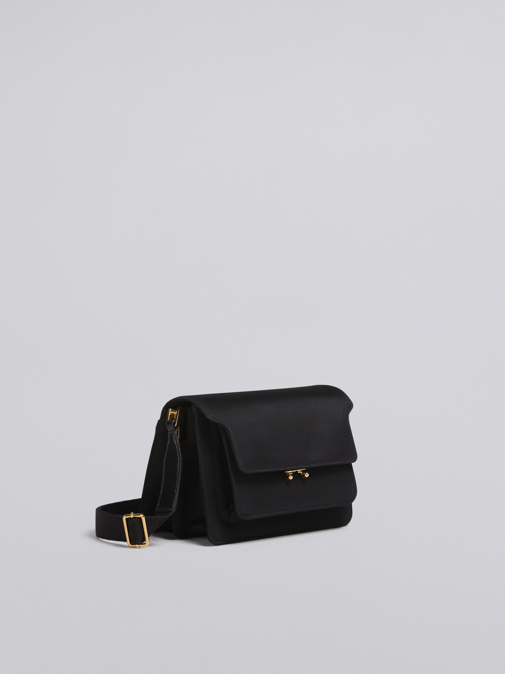 Black TRUNK LIGHT bag in padded nylon - Shoulder Bags - Image 5