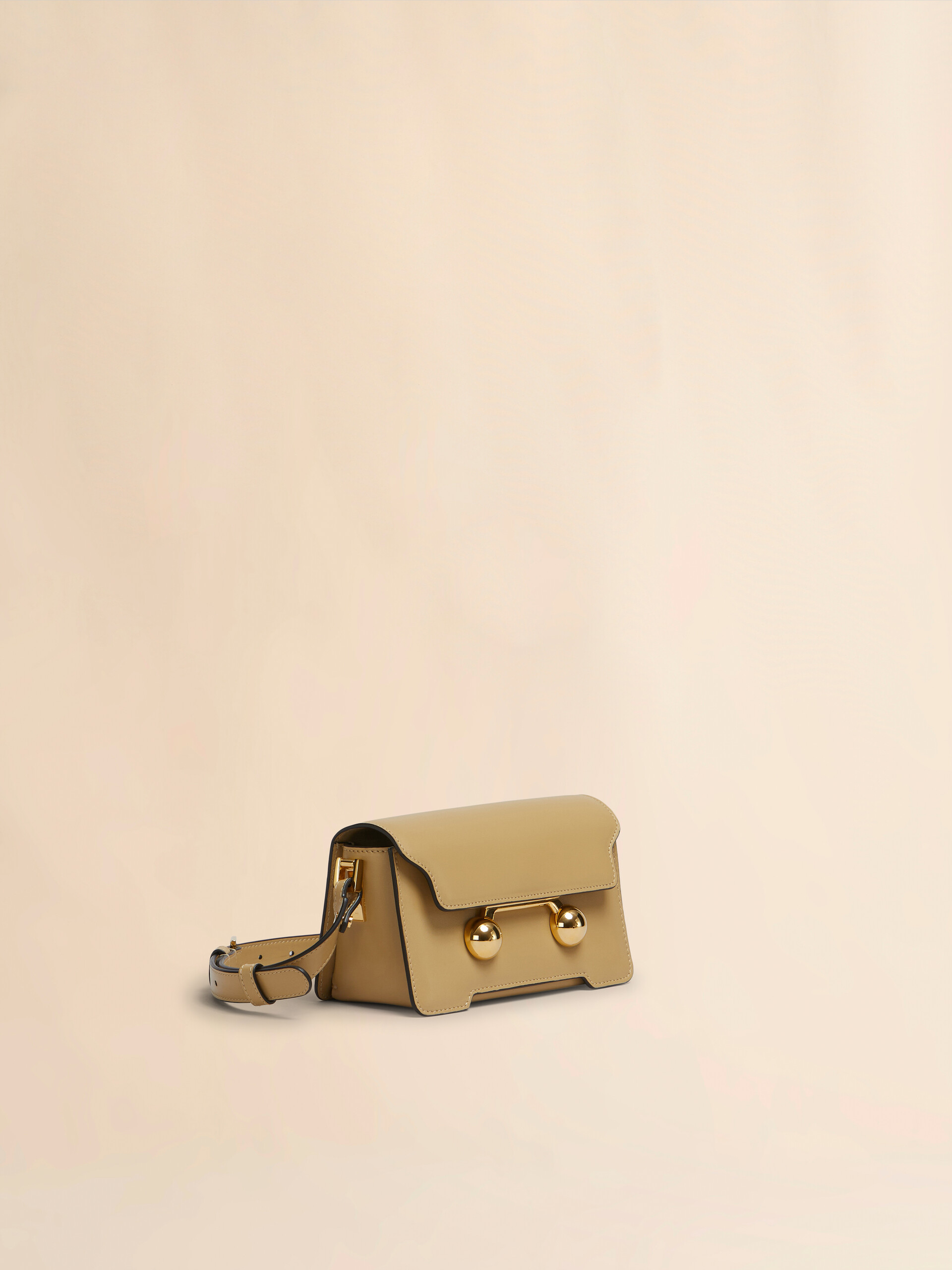 Blaue Trunkaroo Mini-Schultertasche aus Leder - Schultertaschen - Image 5