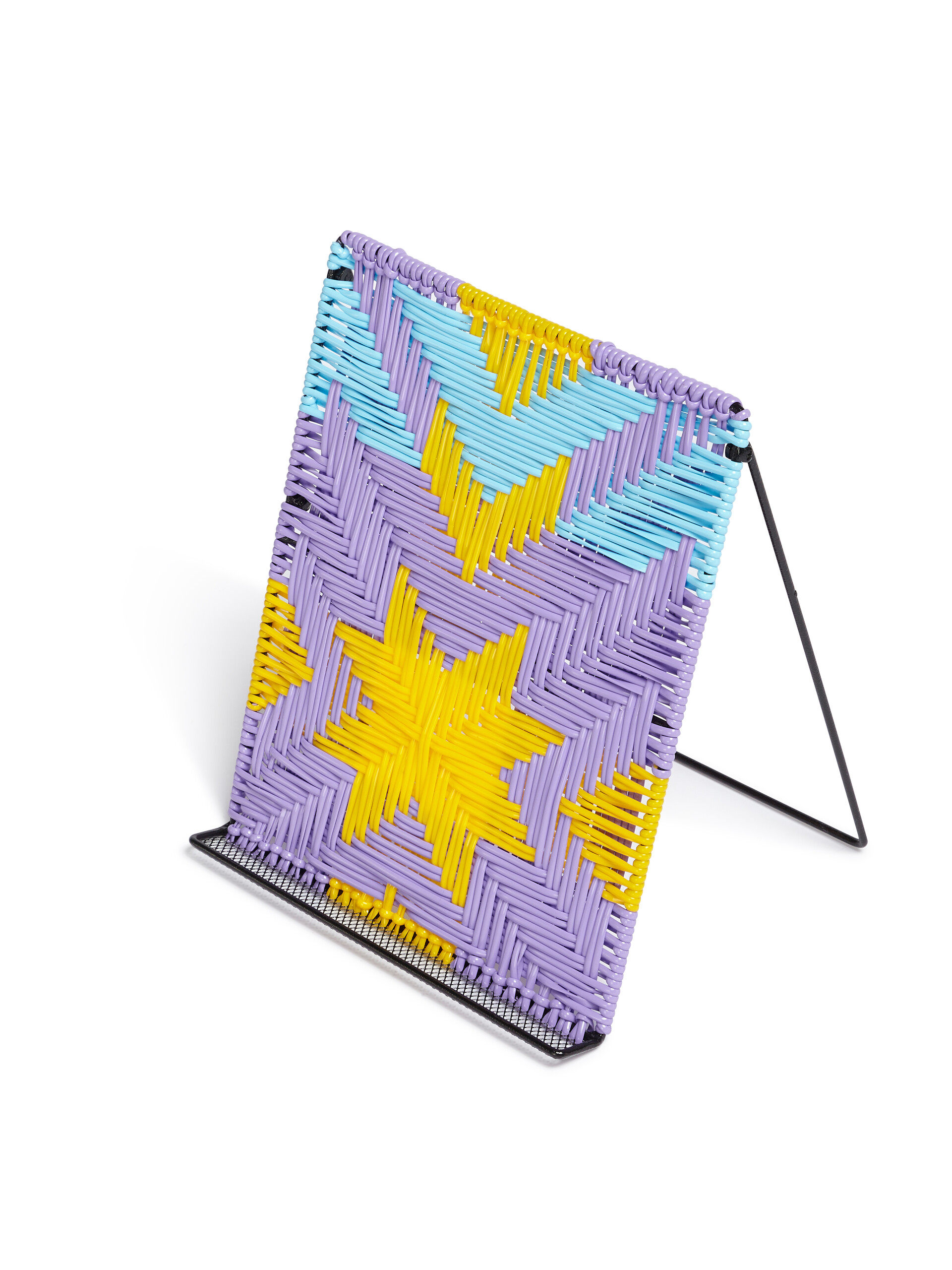 MARNI MARKET multicolor purple woven iPad stand - Furniture - Image 4