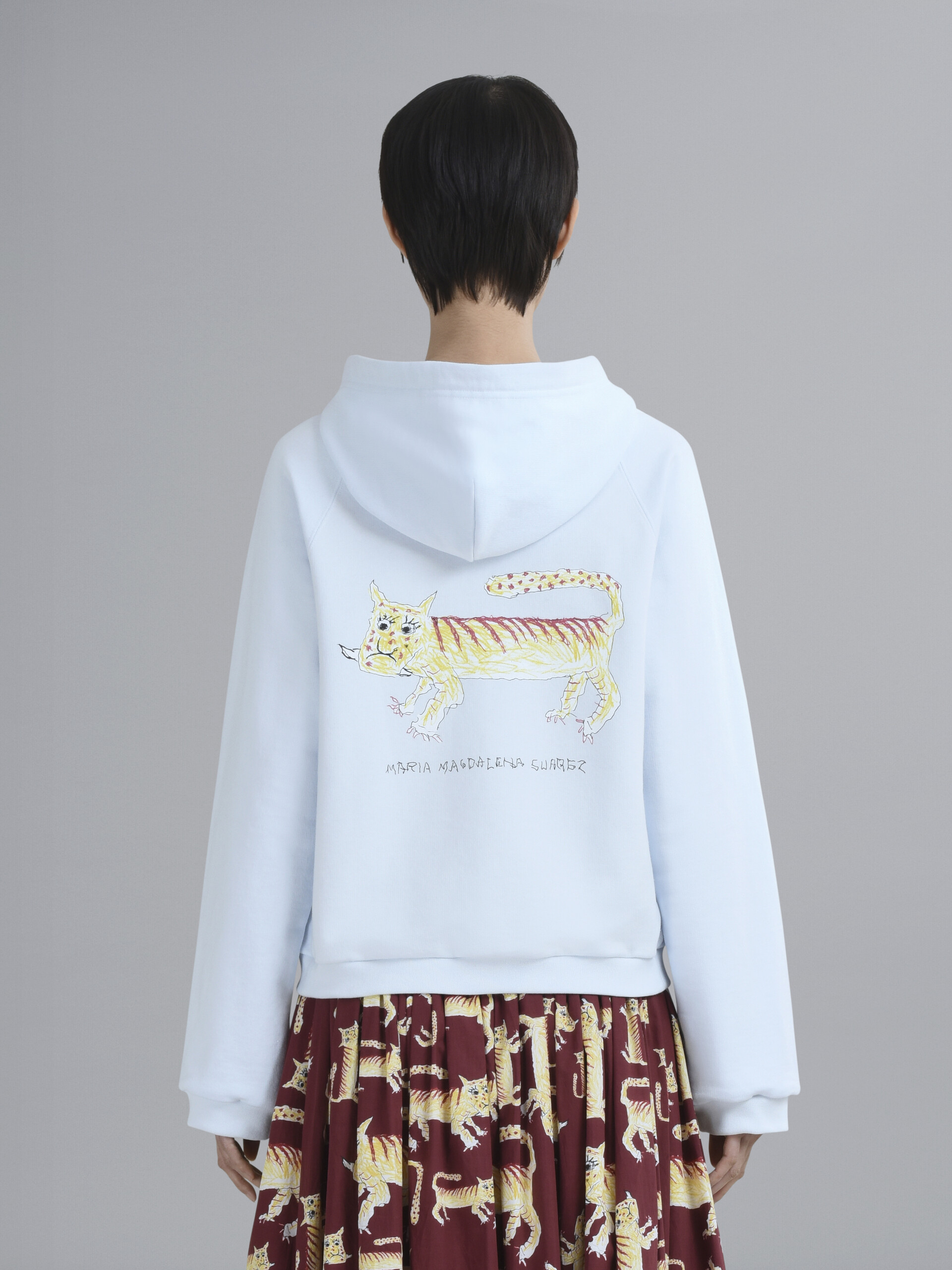 Baumwoll-Sweatshirt mit Naif Tiger Print - Strickwaren - Image 3