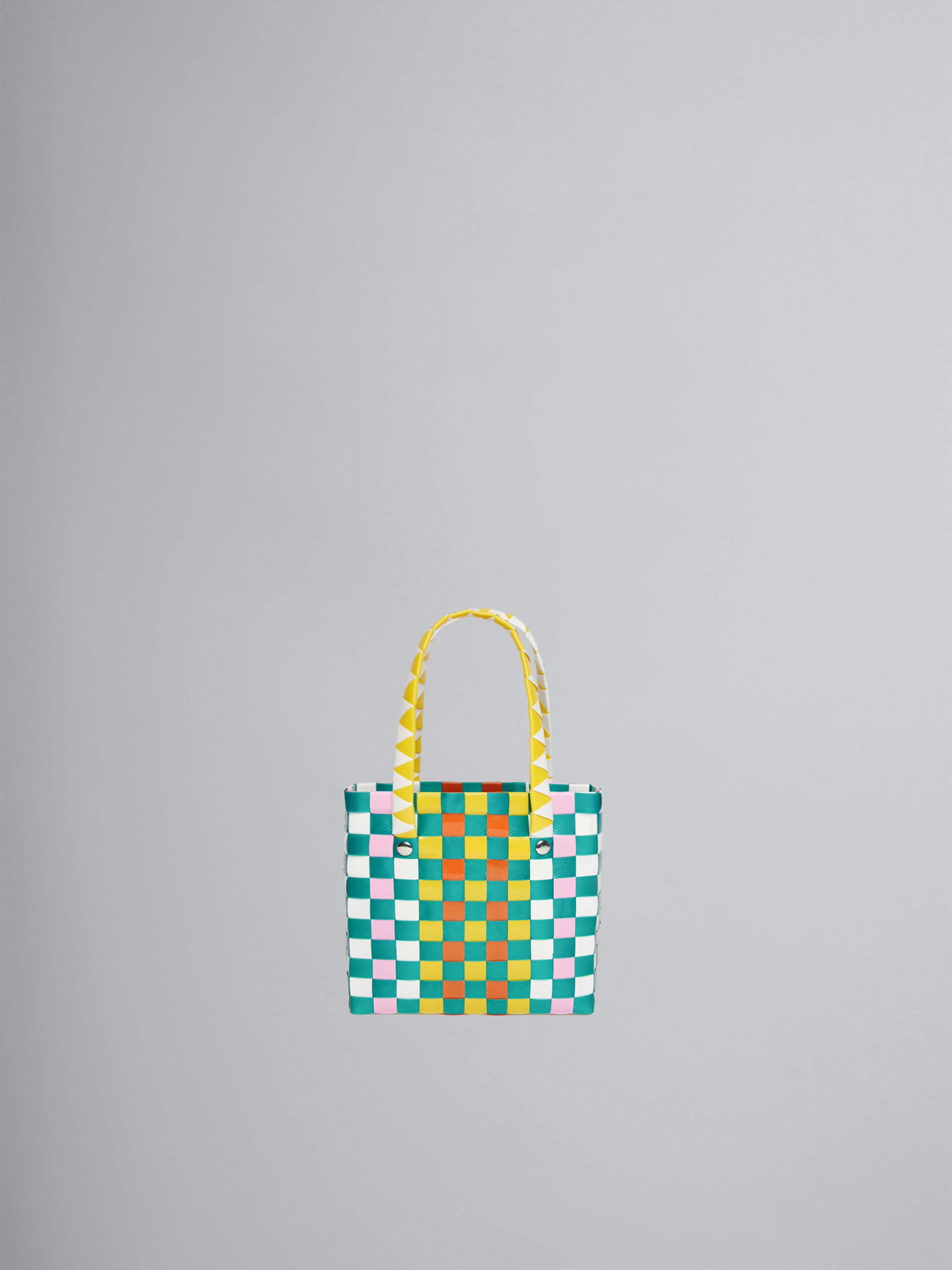 Multicolor Woven Micro Basket bag - Bags - Image 2