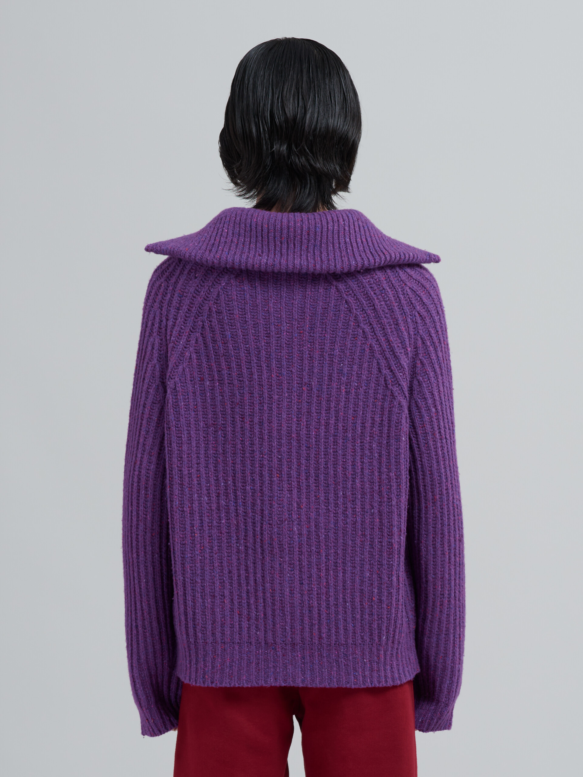 Recycled wool cardigan - Pullovers - Image 3