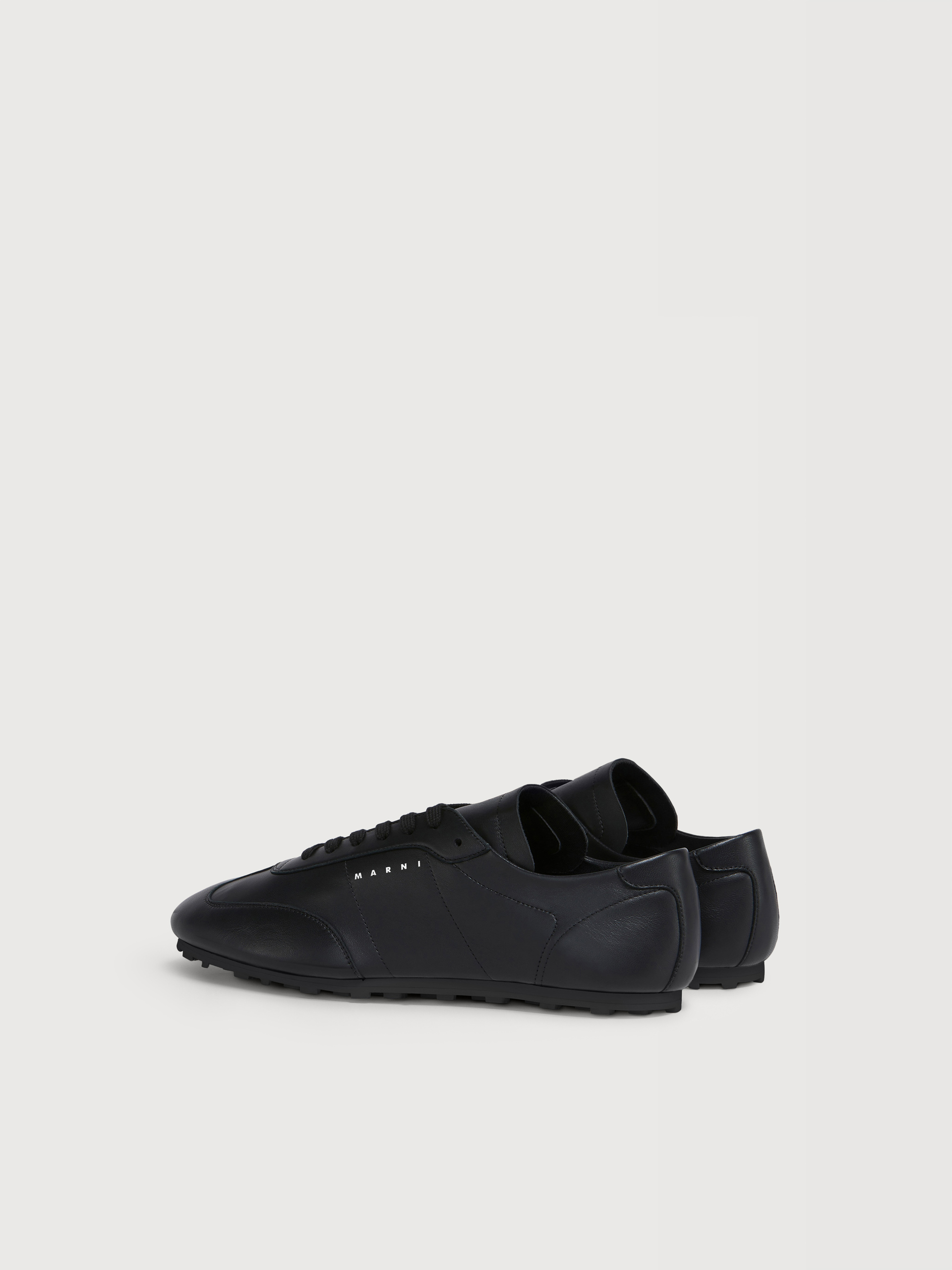 ブラック ナッパレザー製 Softy Soccer スニーカー | Marni