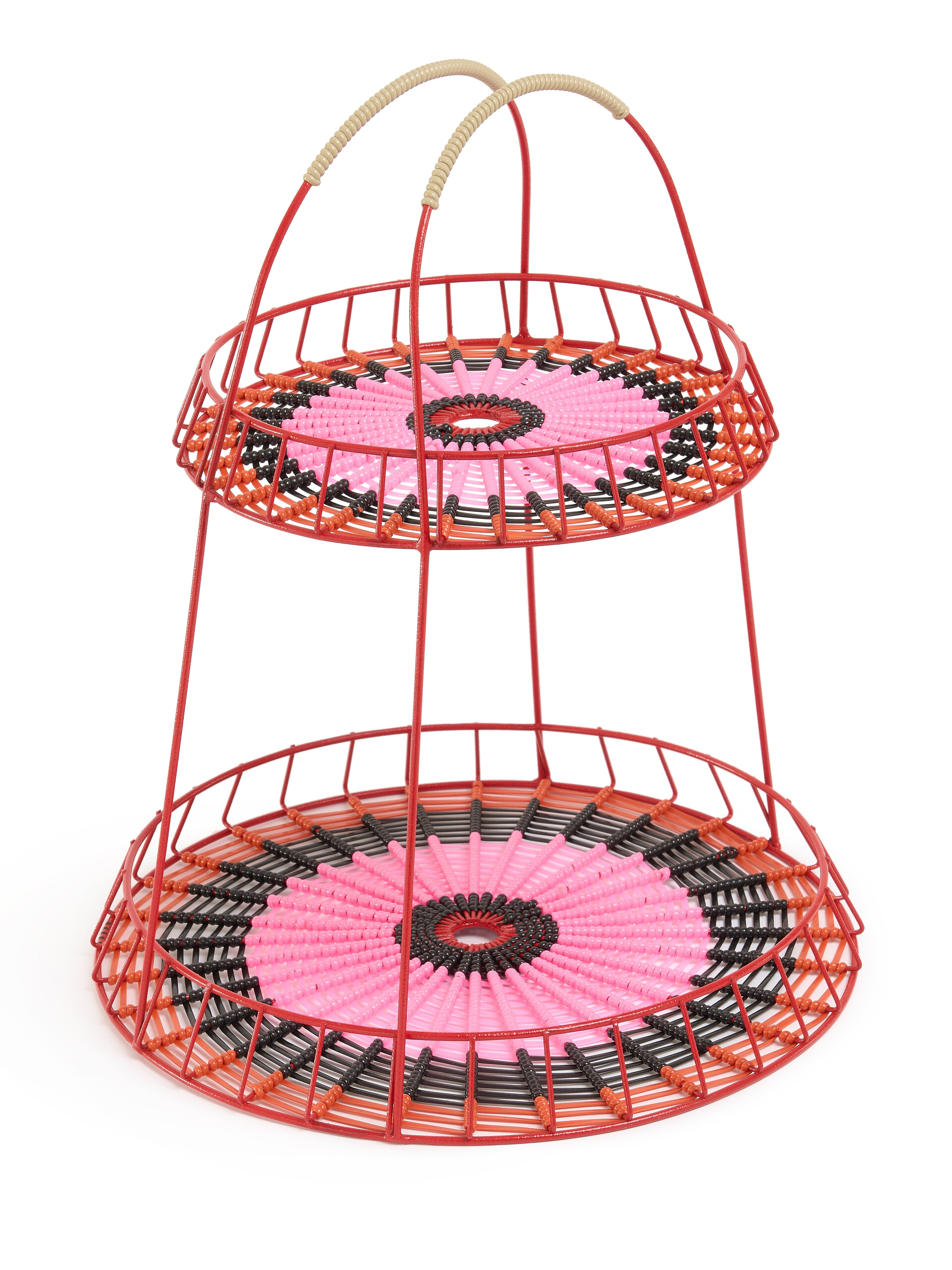 レッド MARNI MARKET 2層 フルーツバスケット - ファッション小物 - Image 3
