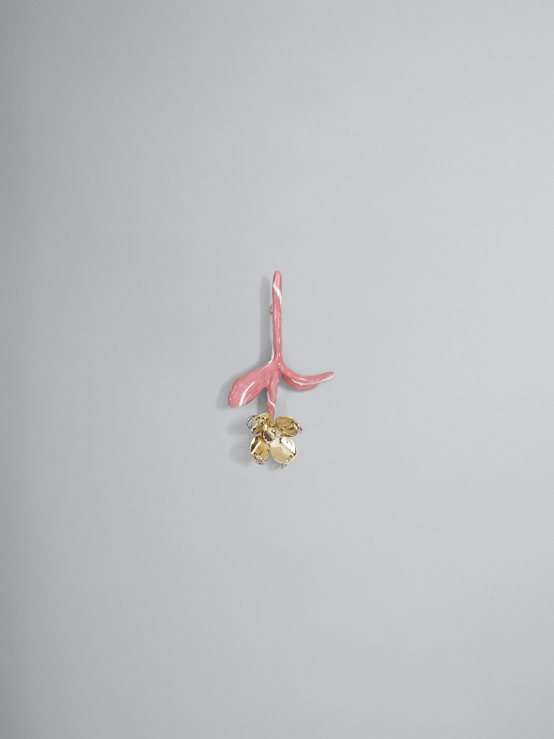 FLOWER pink brooch - Broach - Image 1