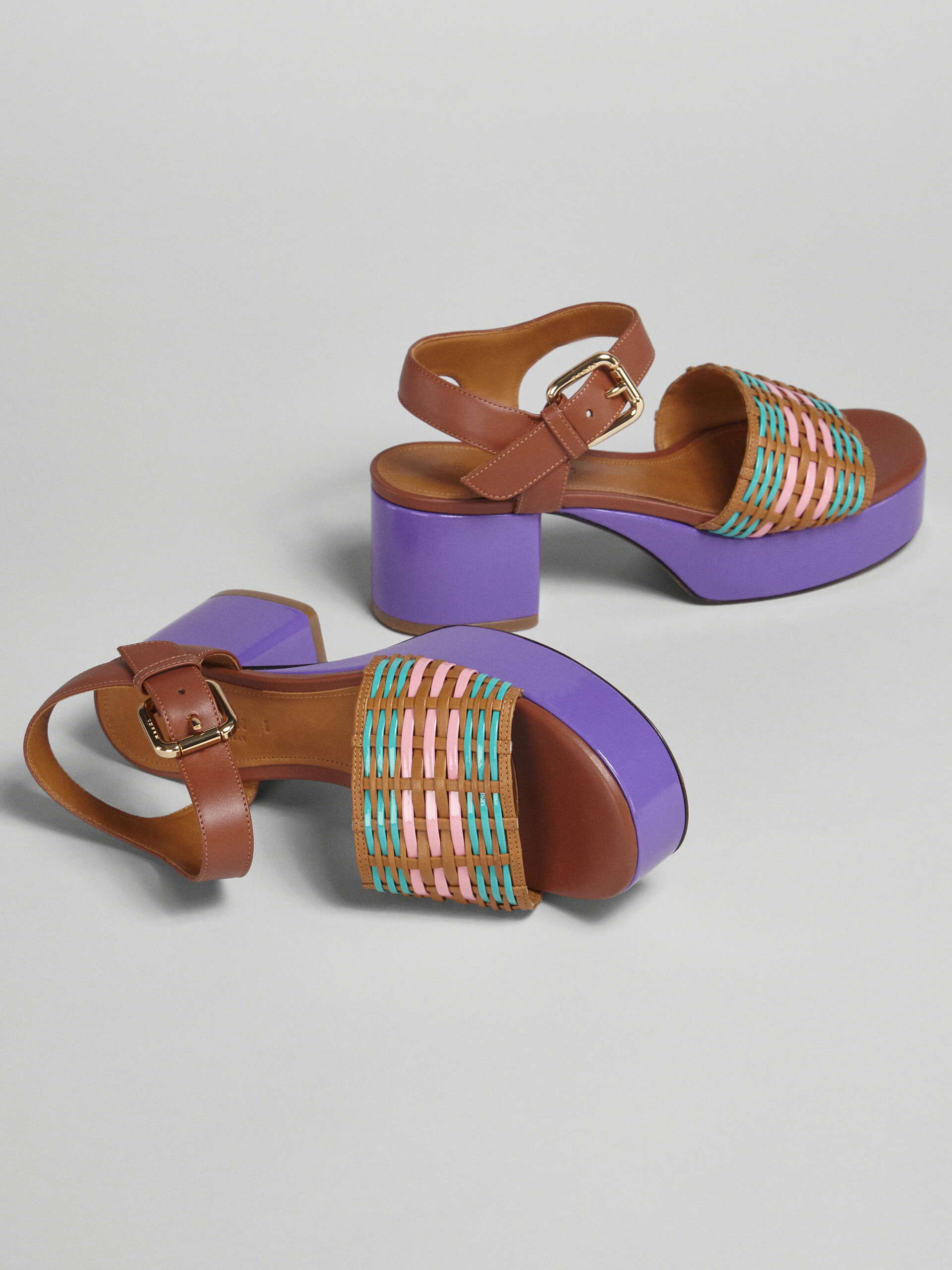 Hand woven vegetable-tanned leather sandal - Sandals - Image 5
