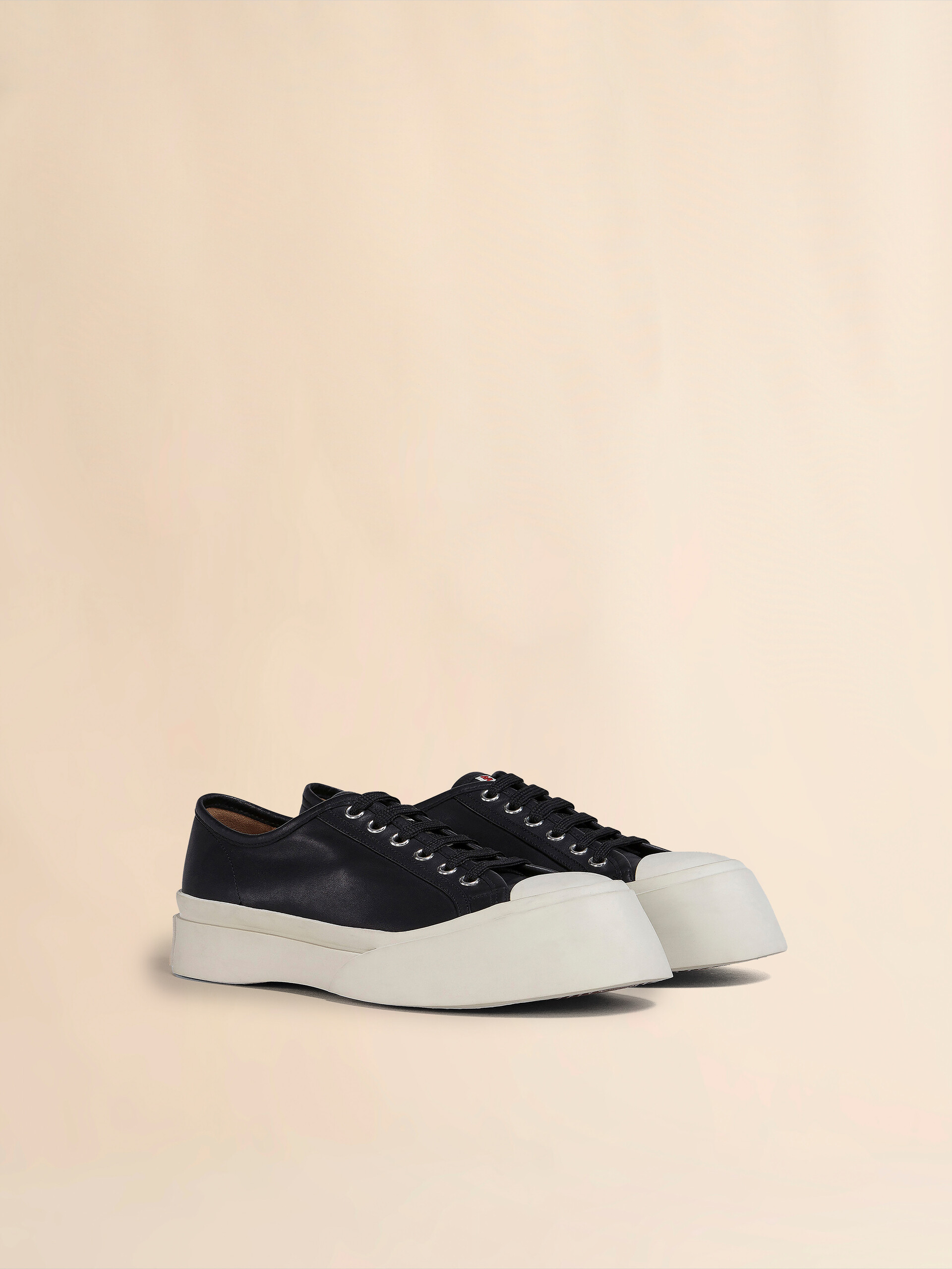 Blue nappa leather Pablo sneaker - Sneakers - Image 2