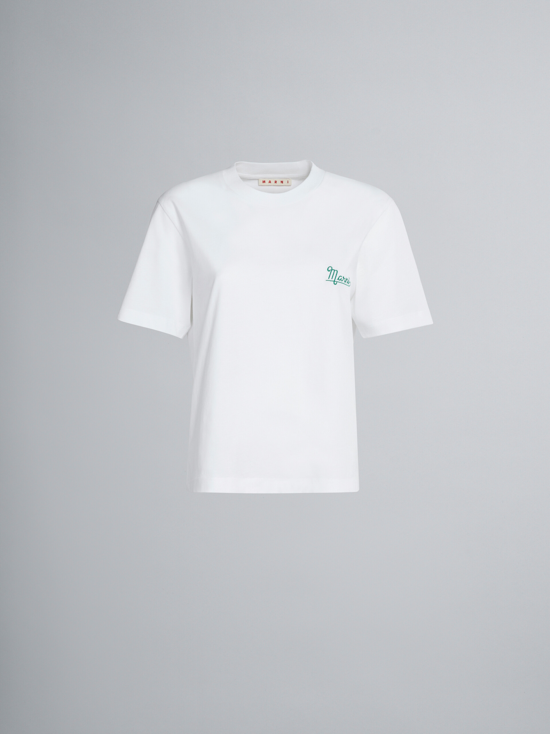 コットンジャージー ロゴ刺繍Tシャツ 3枚セット - Tシャツ - Image 1