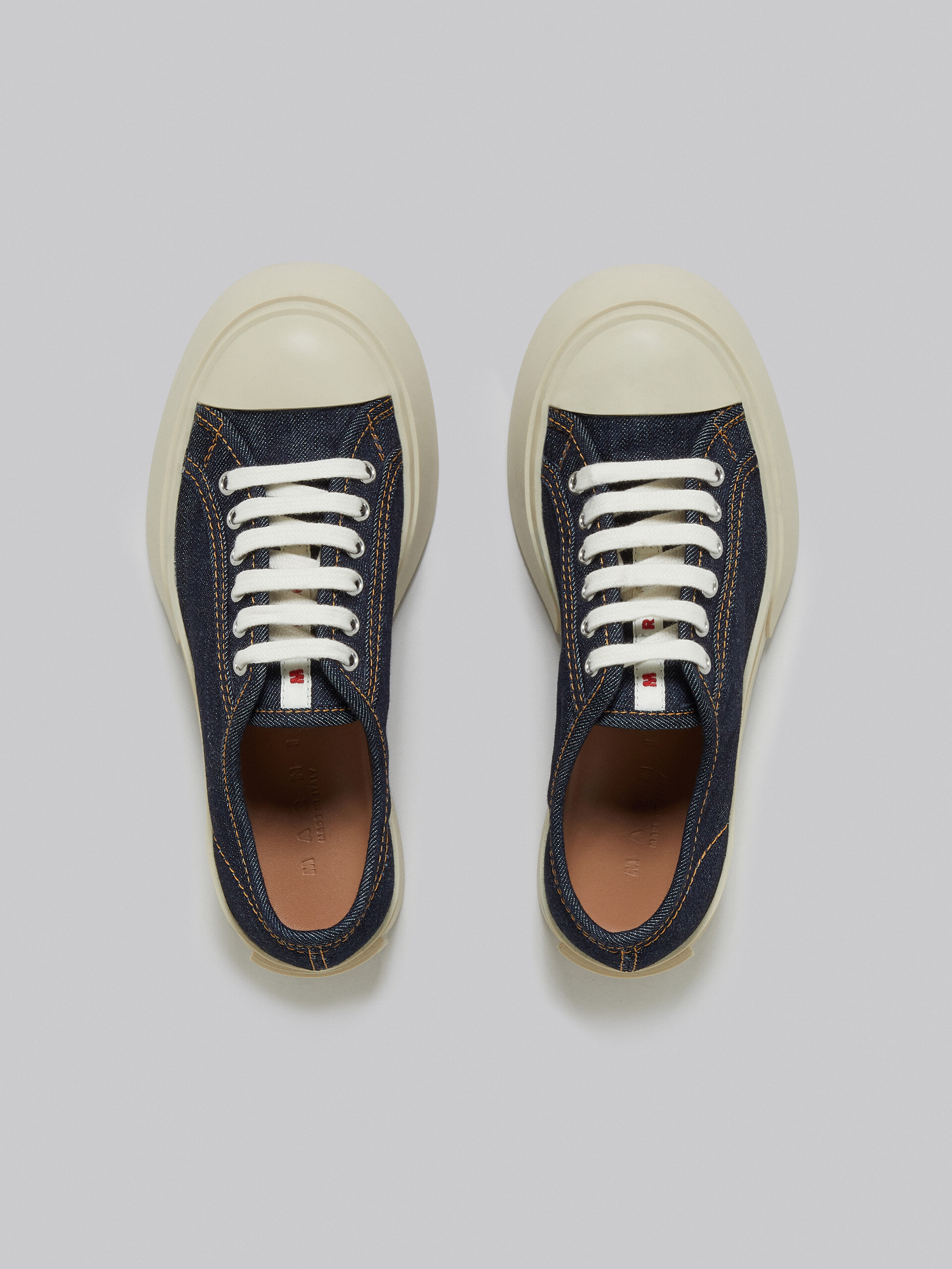 Blue denim Pablo lace-up sneaker - Sneakers - Image 4