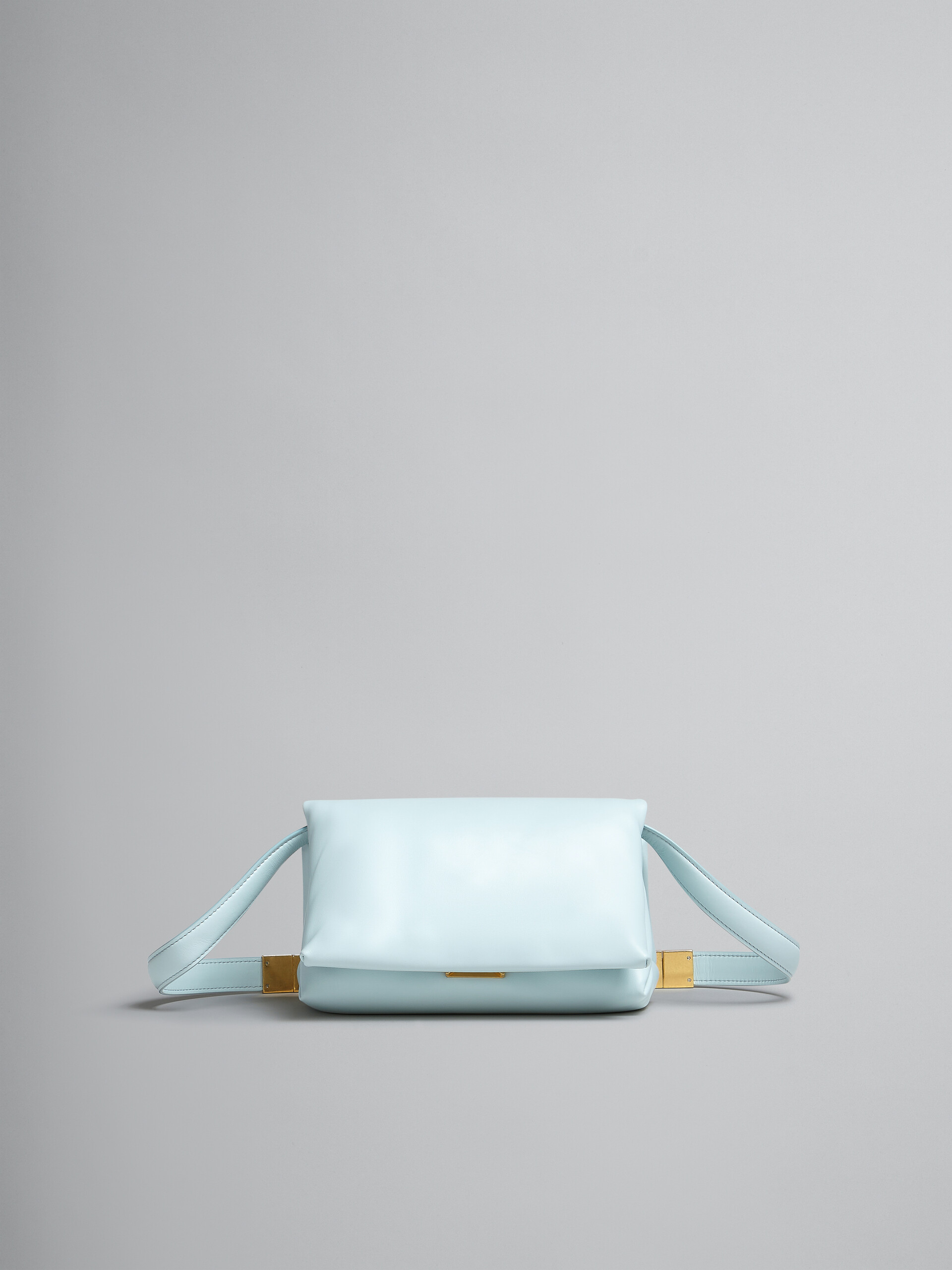Small blue calfskin Prisma bag - Shoulder Bags - Image 1