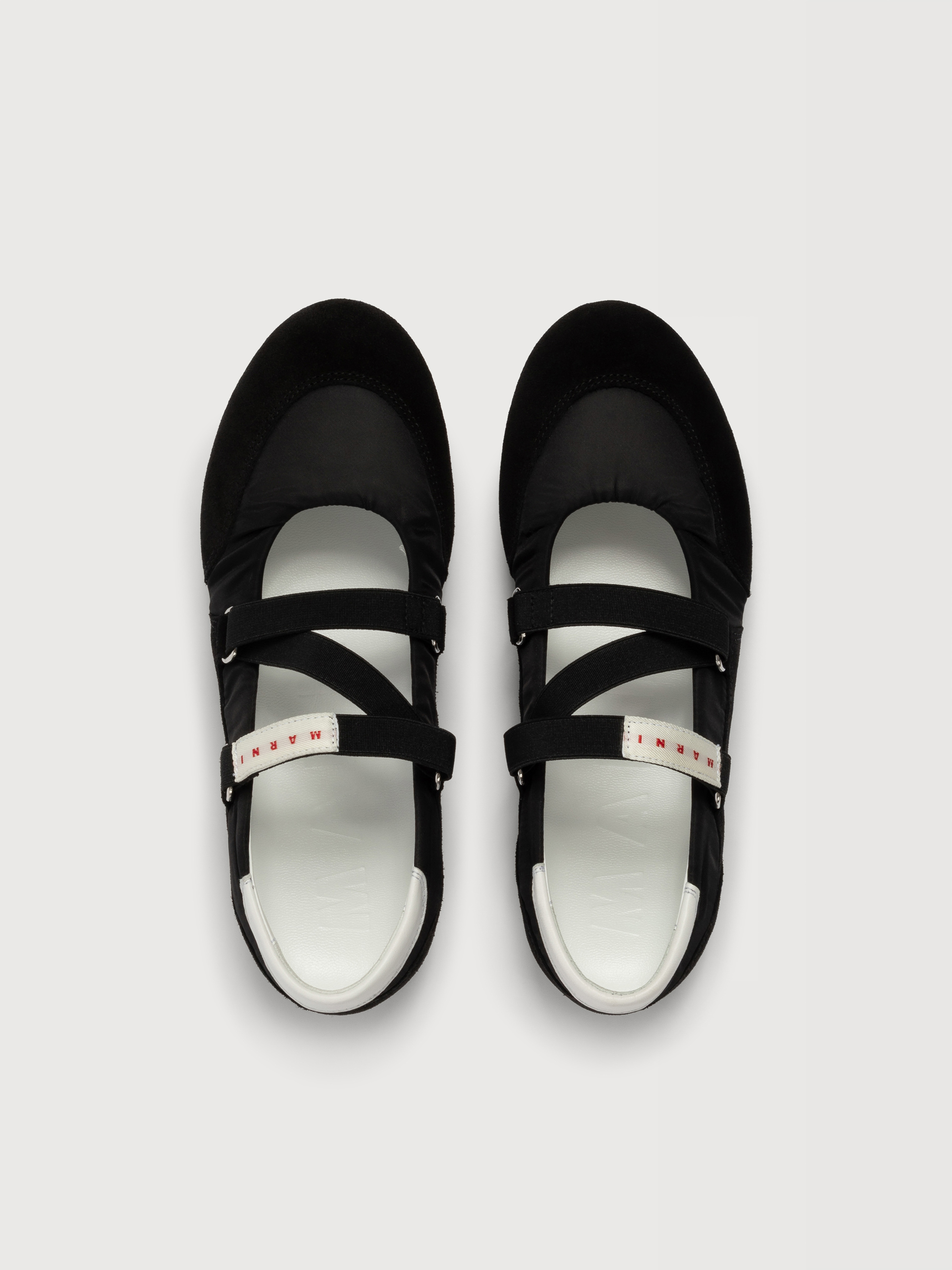 Soccer Retro black ballerina trainers - Sneakers - Image 4