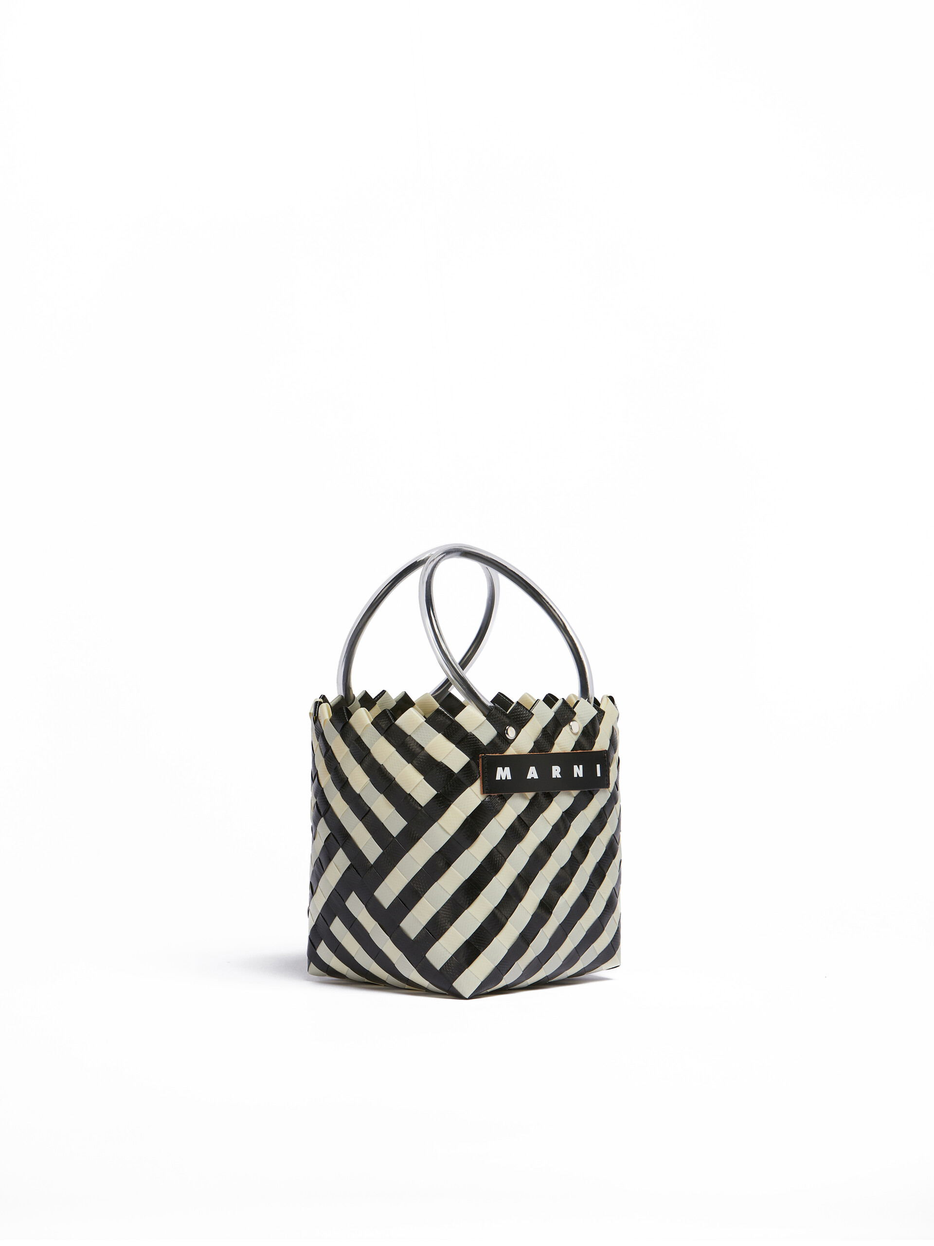 イエロー ターコイズ ウーブン素材製 MARNI MARKET TAHAバッグ - ショッピングバッグ - Image 2