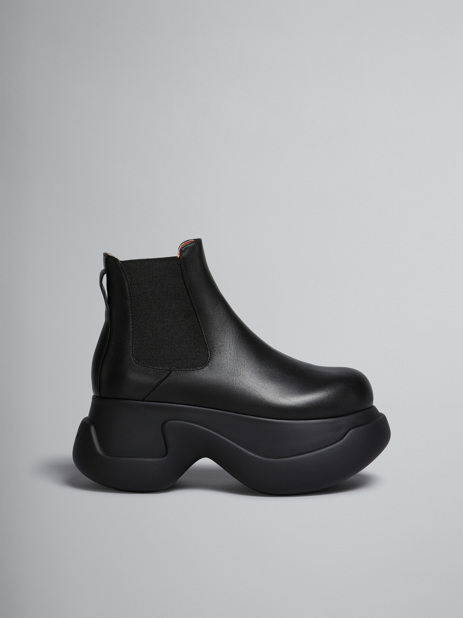Black leather Aras 23 chelsea boot - Boots - Image 1