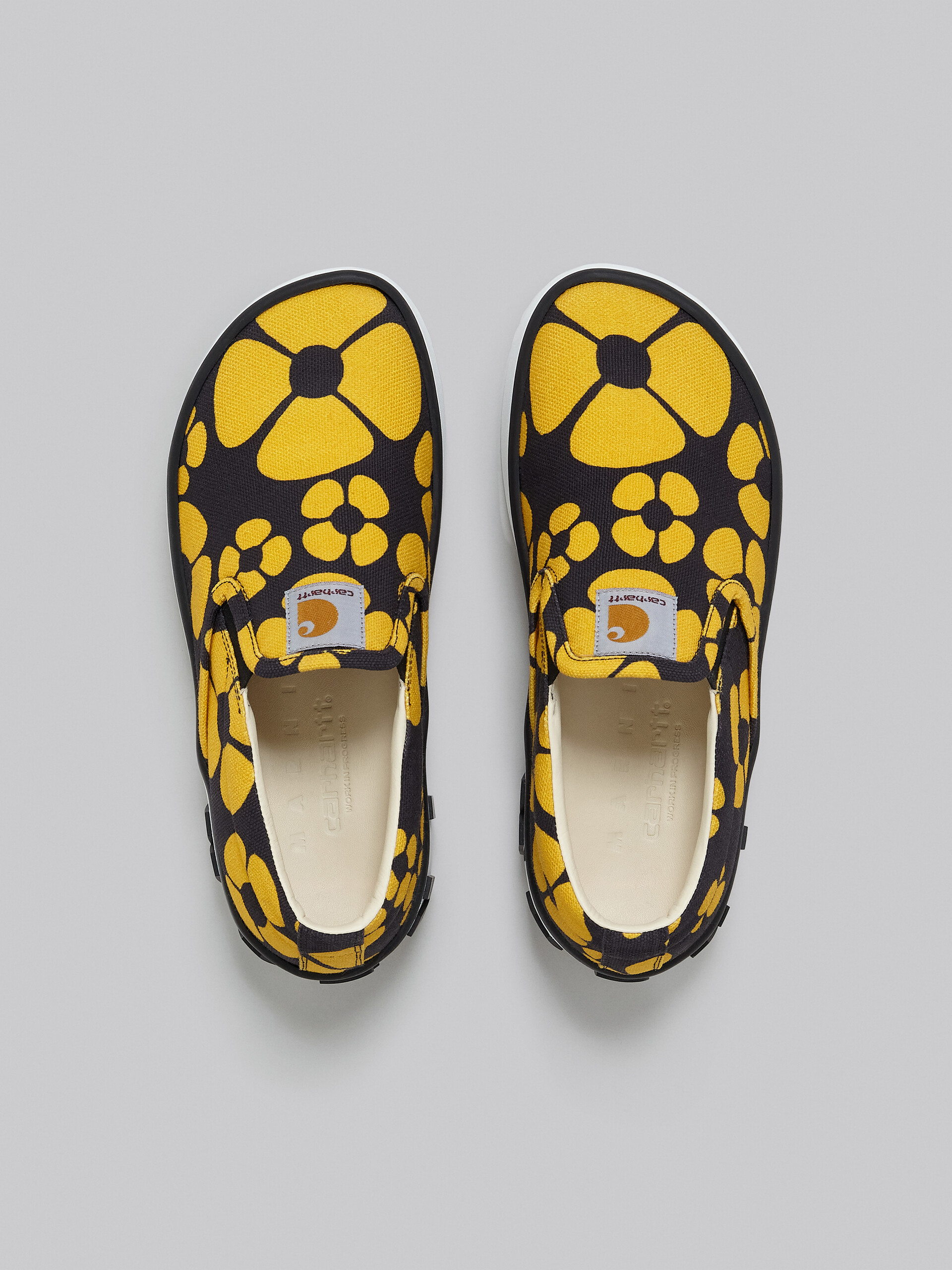 MARNI x CARHARTT WIP - yellow slip-on sneakers - Sneakers - Image 4