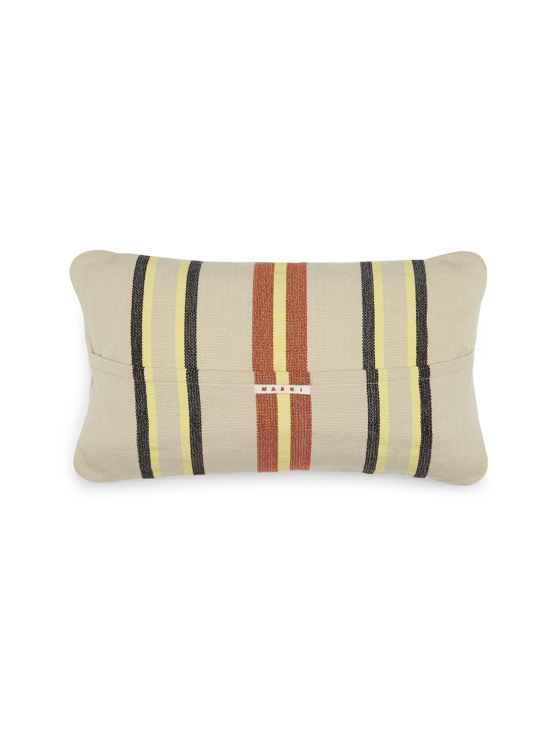MARNI MARKET cushion in multicolor beige fabric - Furniture - Image 2