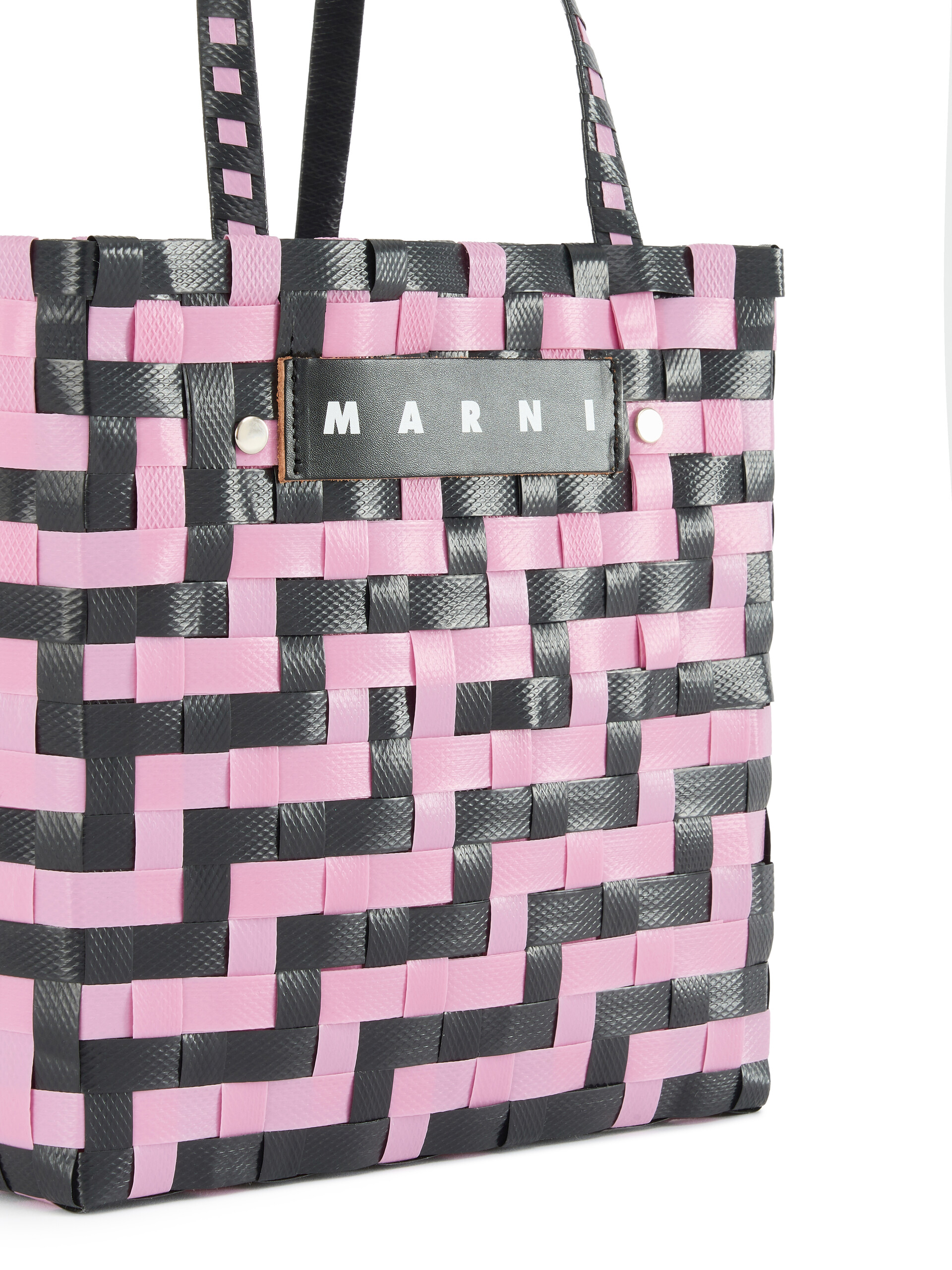 Multicolour MARNI MARKET MINI BASKET bag - Bags - Image 4