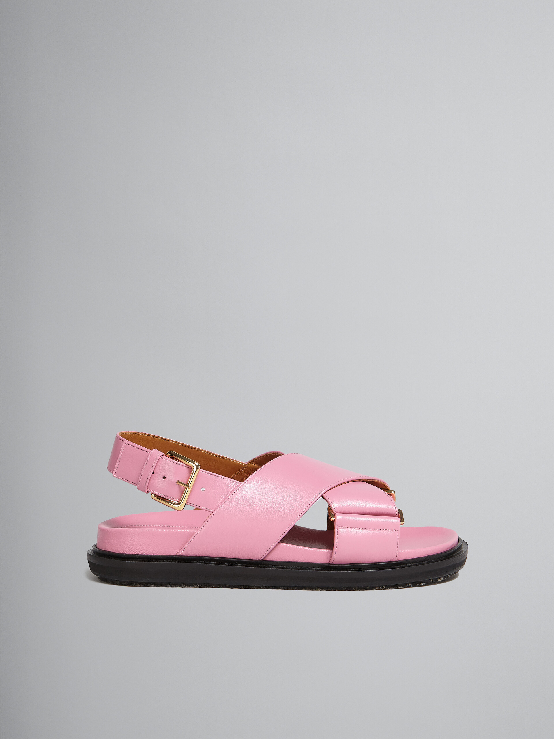 Pink leather Fussbett - Sandals - Image 1