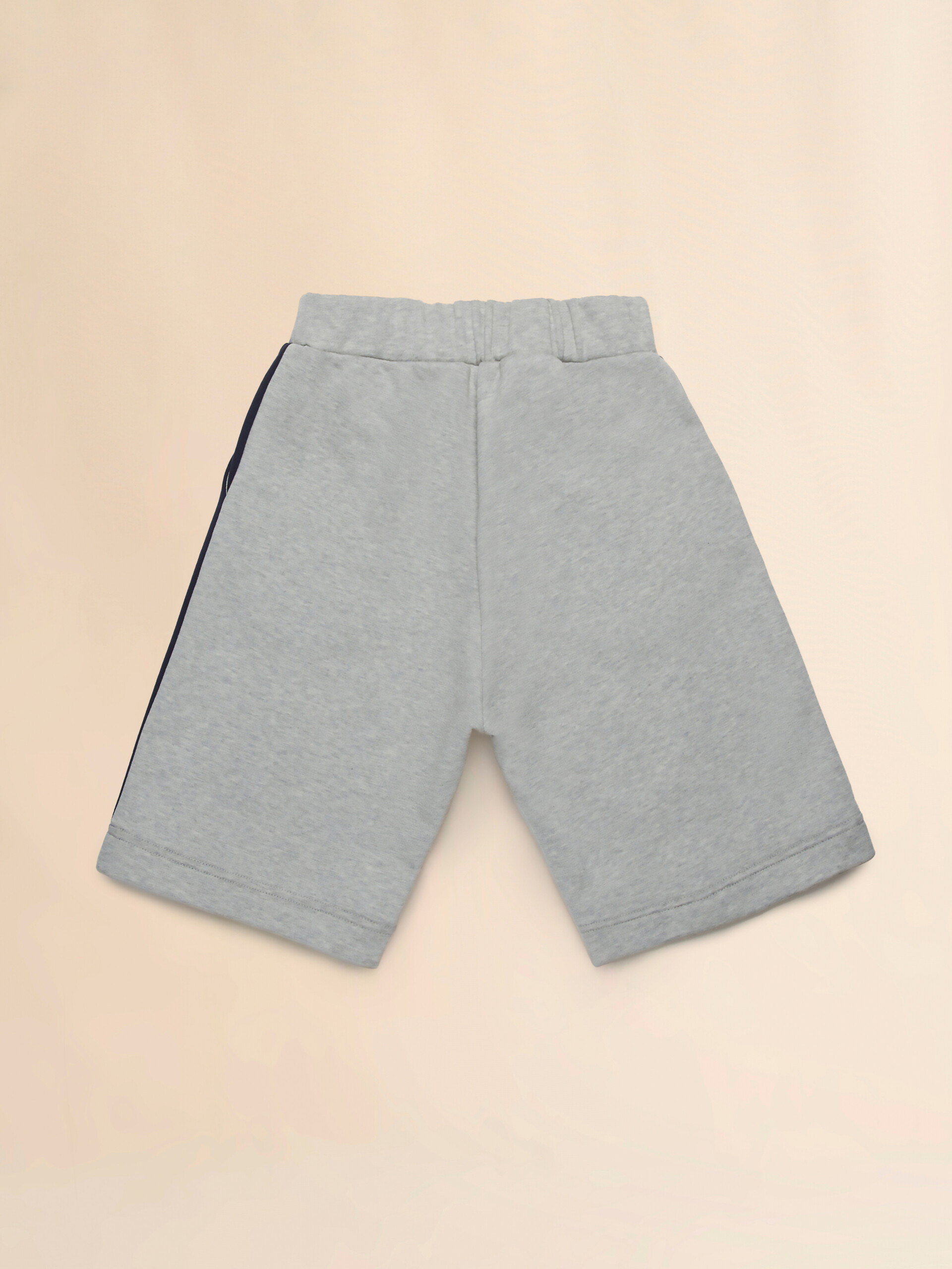 Fleece shorts with colorblock details - Pants - Image 2