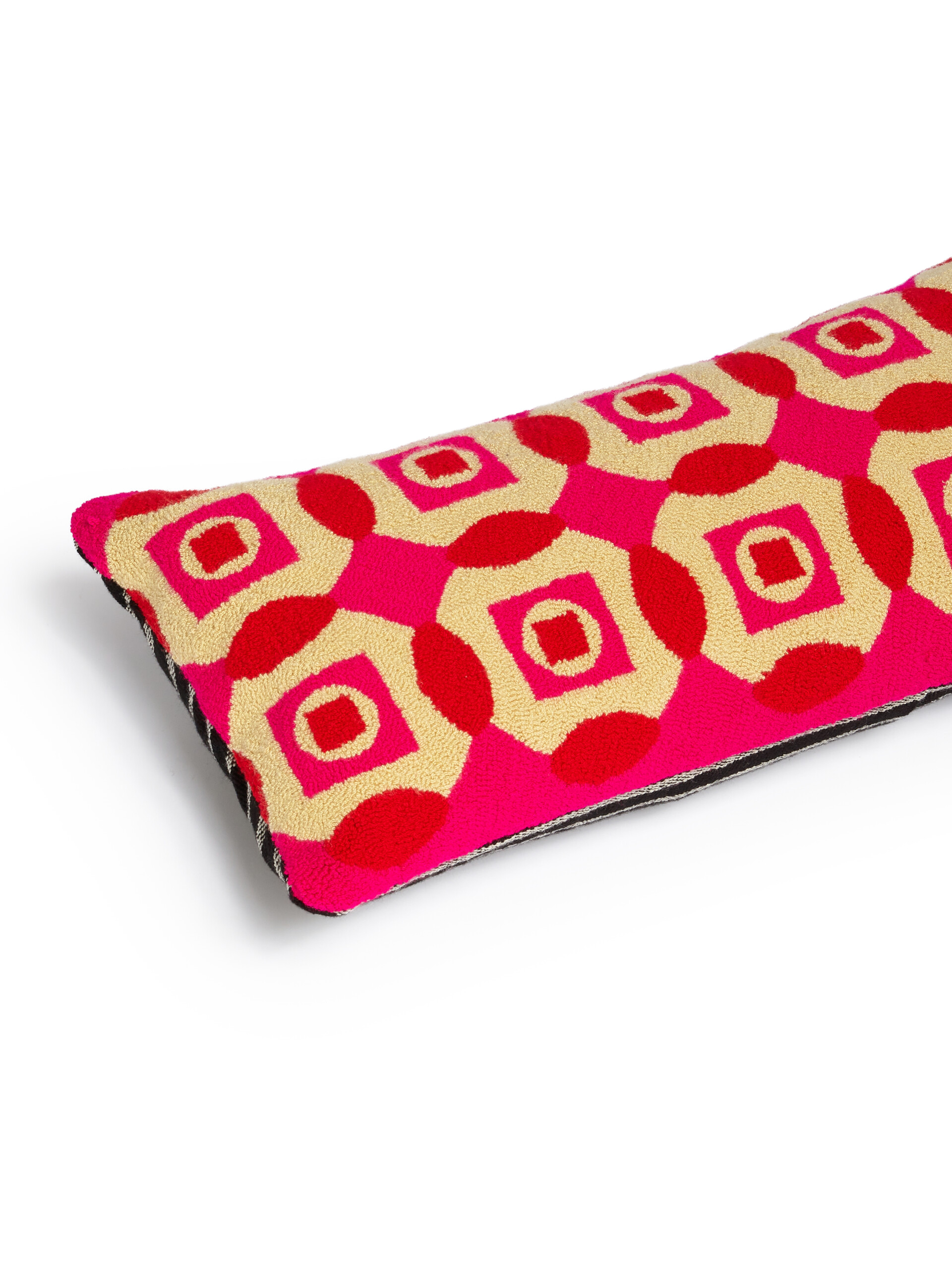 MARNI MARKET cushion in multicolor pink fabric - Furniture - Image 3