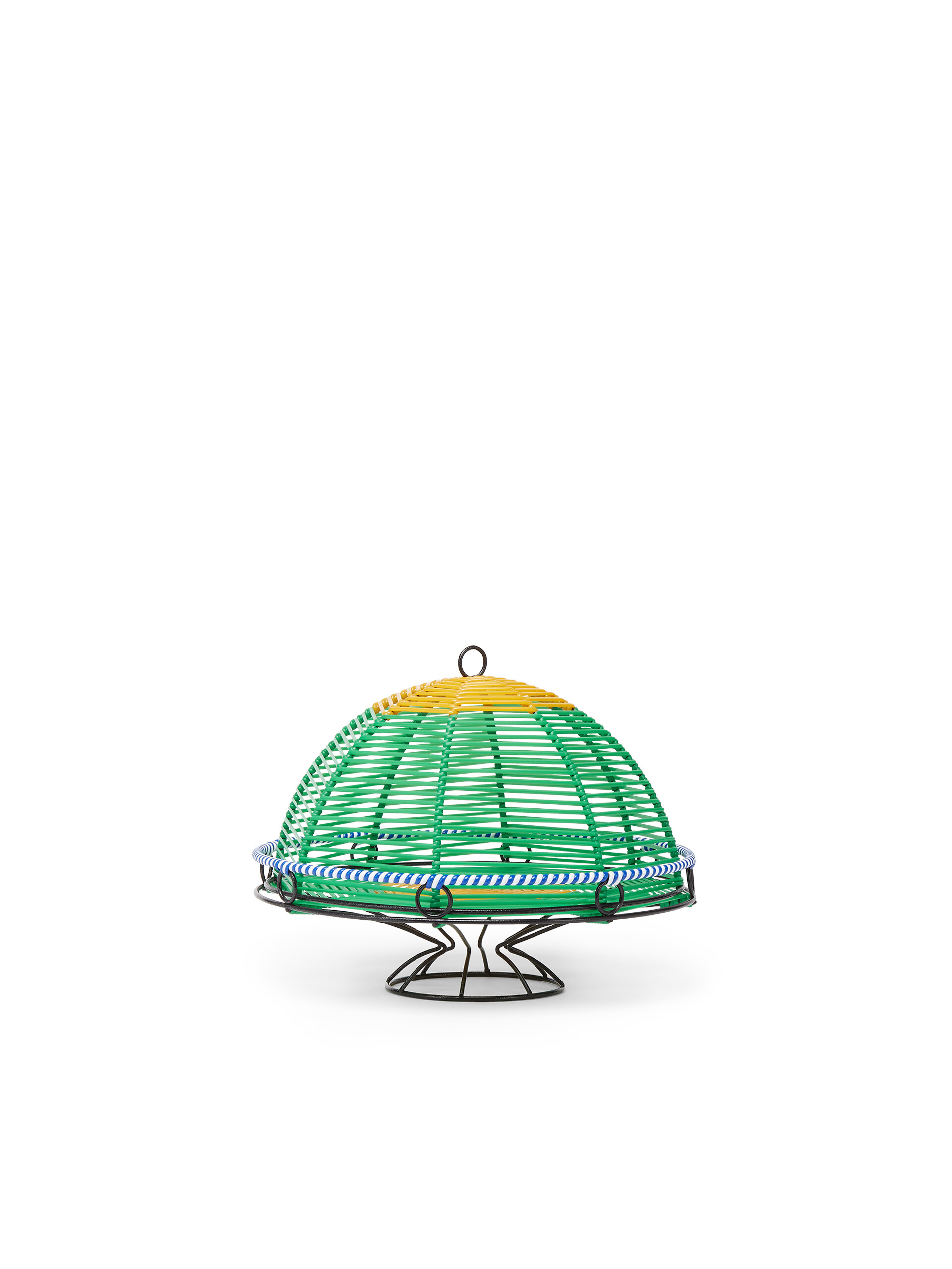 MARNI MARKET cake stand in metal and green PVC - Home Accessories - Image 2