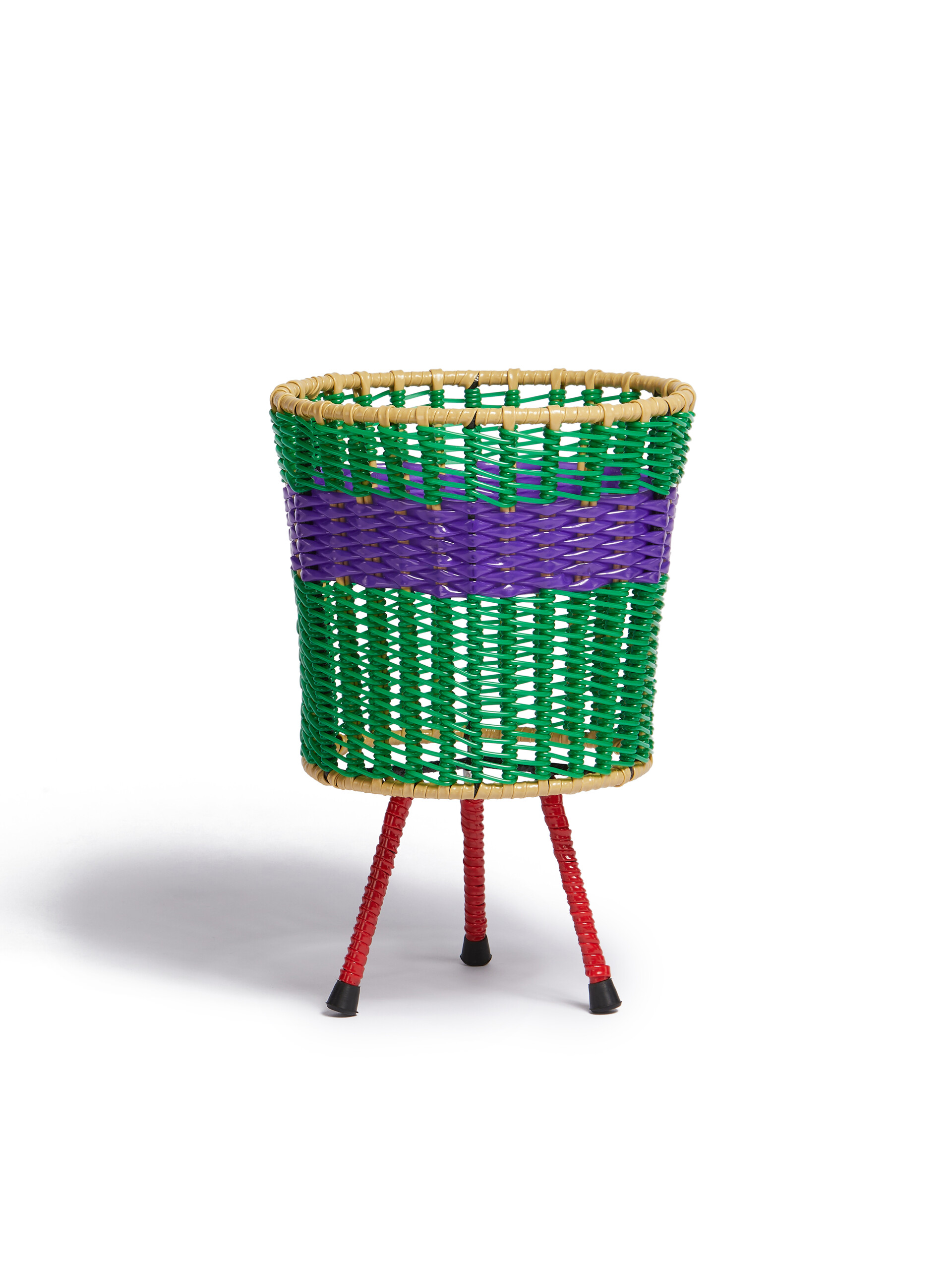 Green MARNI MARKET woven cable plant stand - Accessories - Image 2