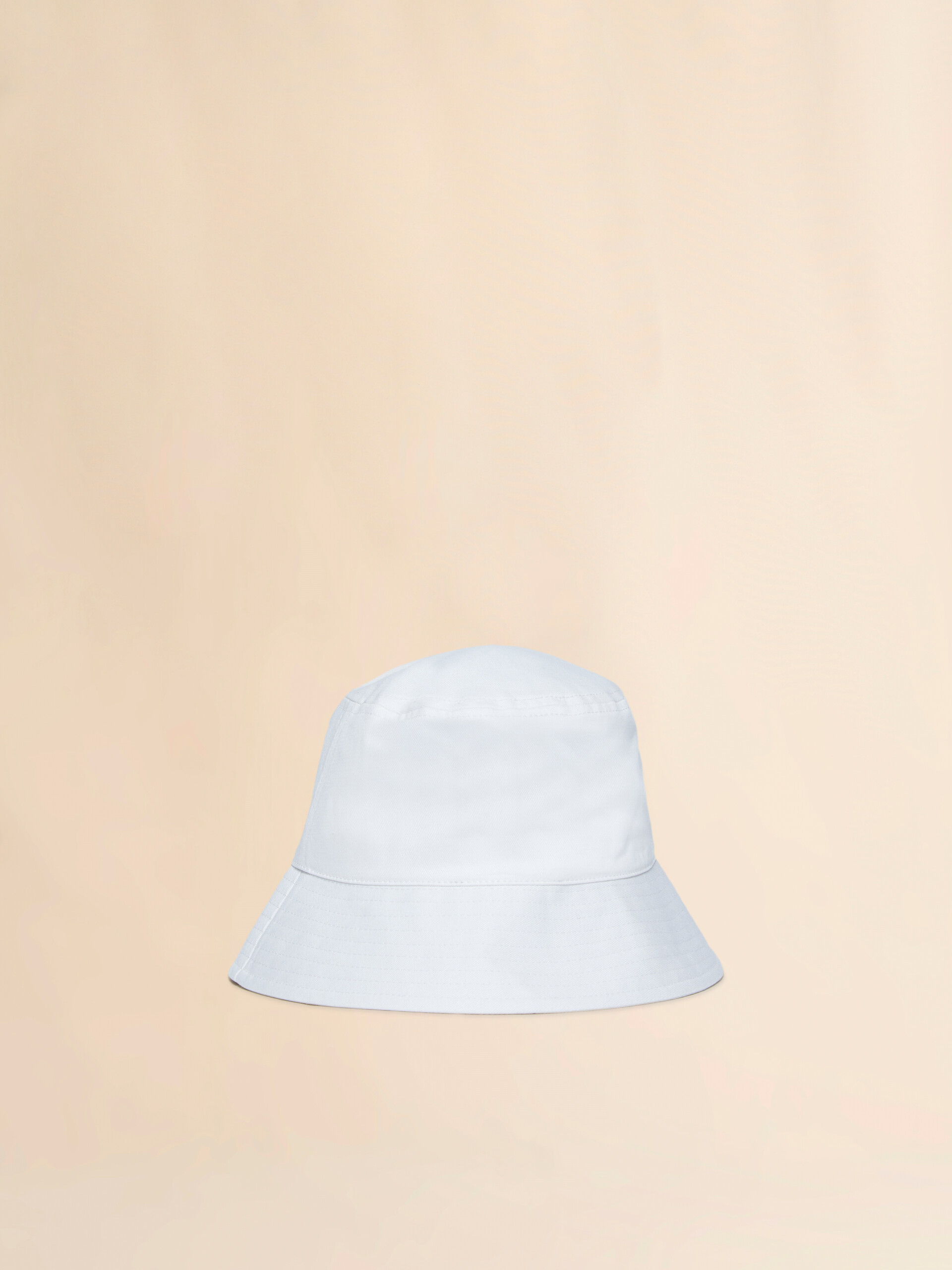 White fisherman hat with sequins - Caps - Image 2
