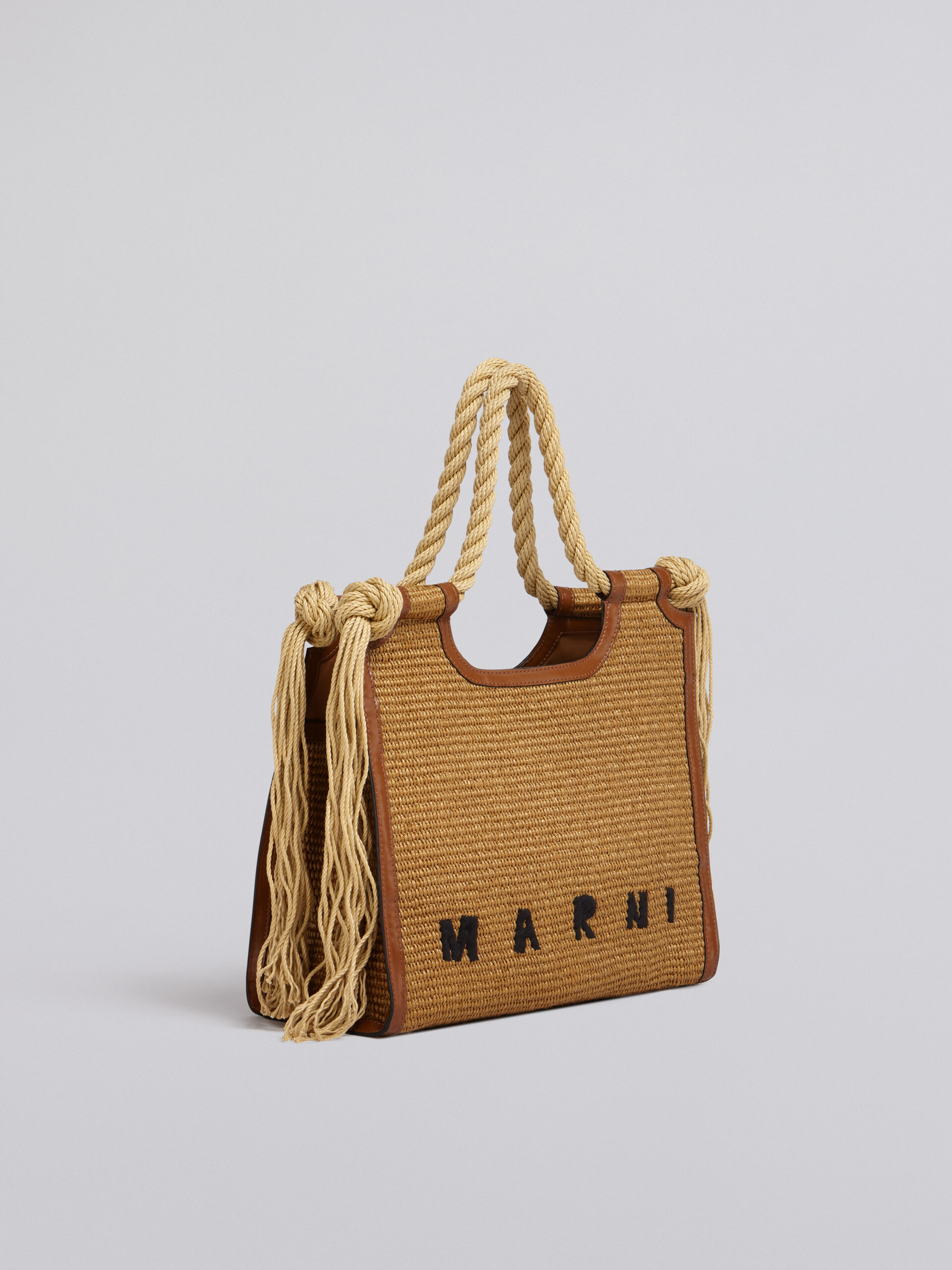 Marcel Summer Bag with rope handles - Handbag - Image 6