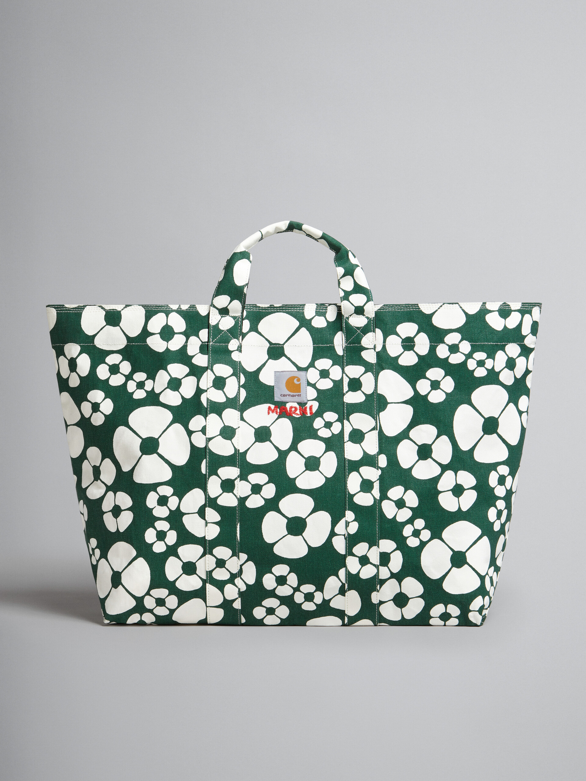 MARNI x CARHARTT WIP - green shopper - Shopping Bags - Image 1