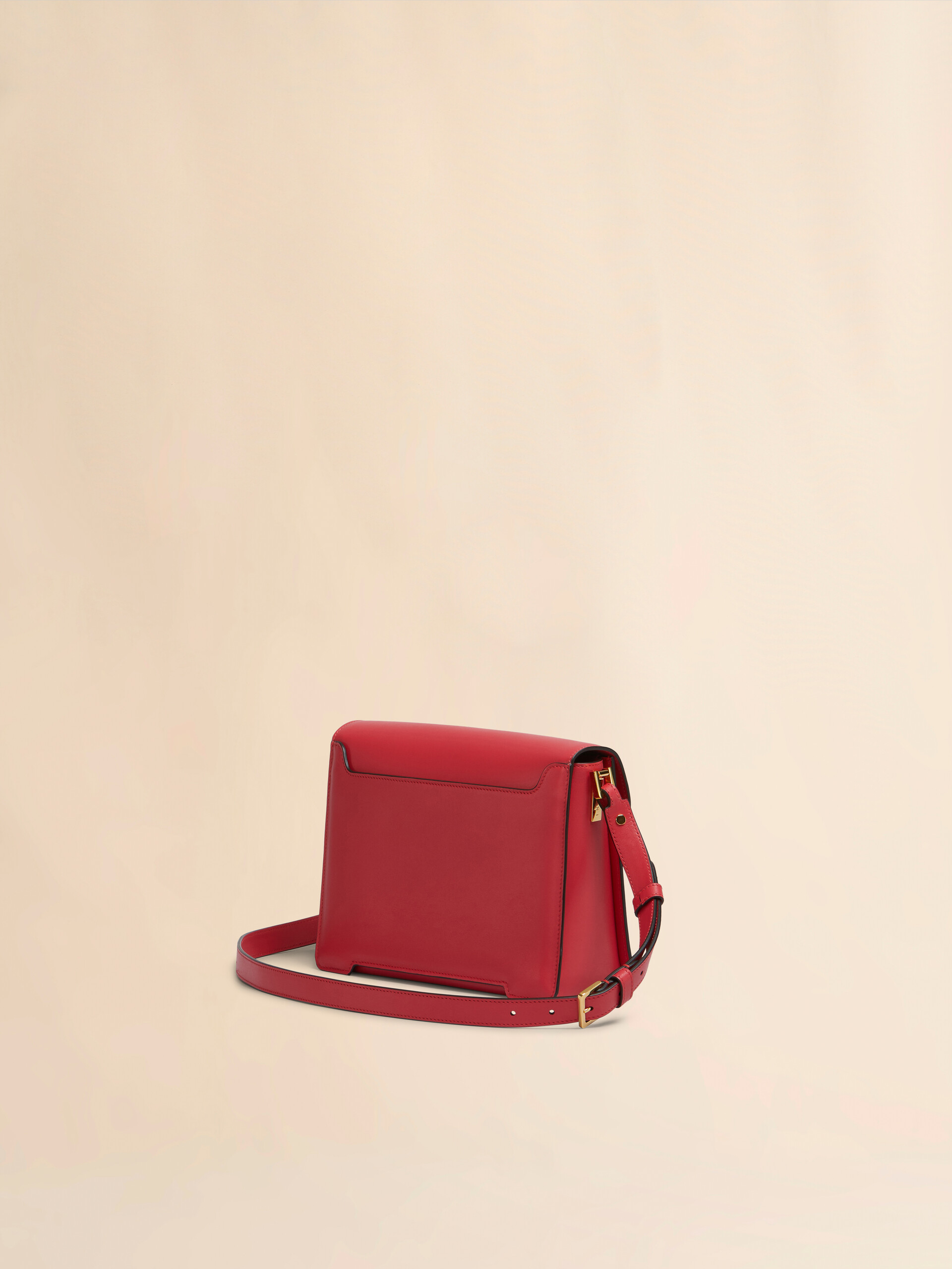 Blue leather Trunkaroo medium shoulder bag - Shoulder Bags - Image 2