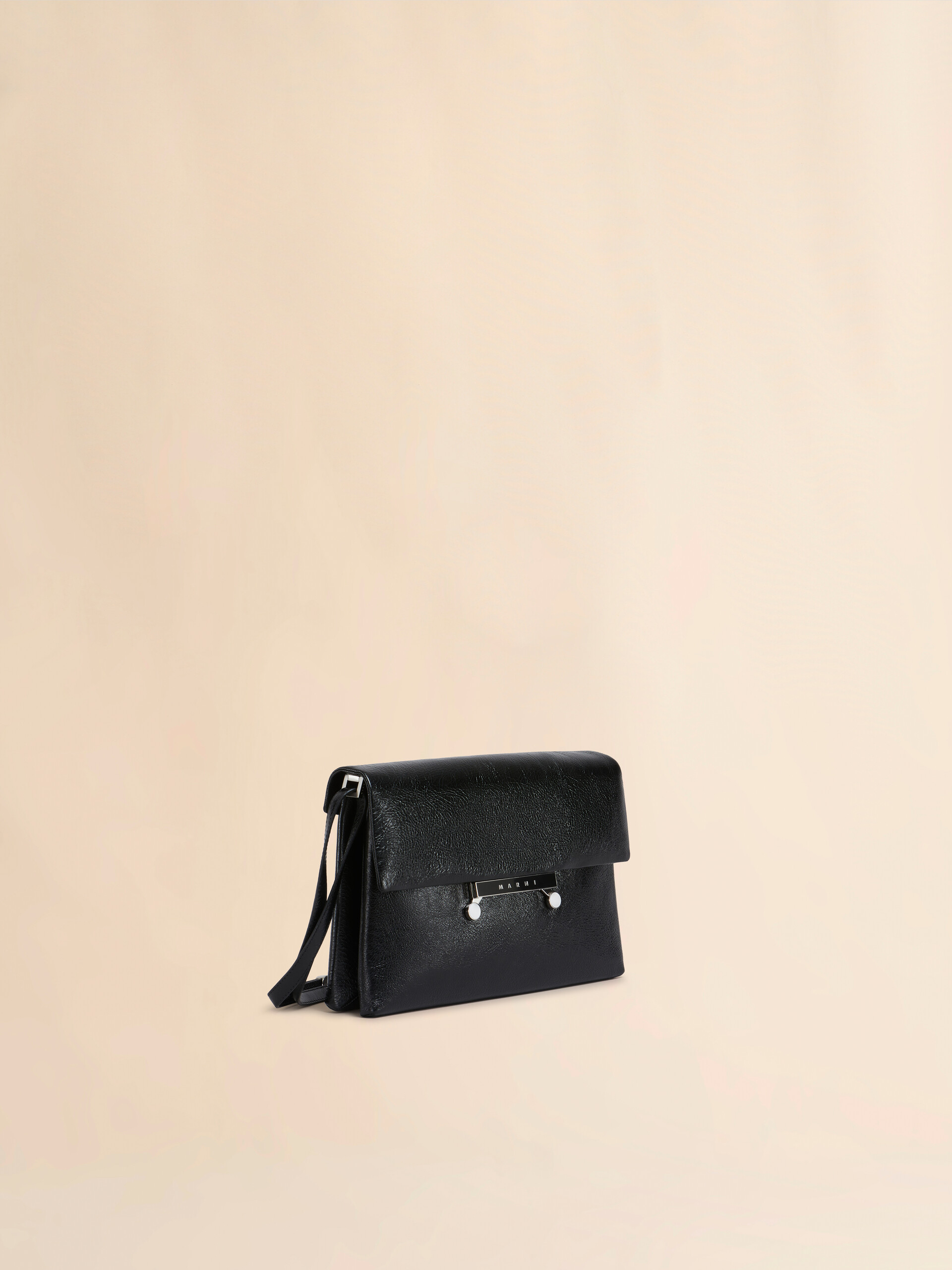 ブラック クラクリュールパテントレザー製 ミディアム Envelope バッグ - ショルダーバッグ - Image 6