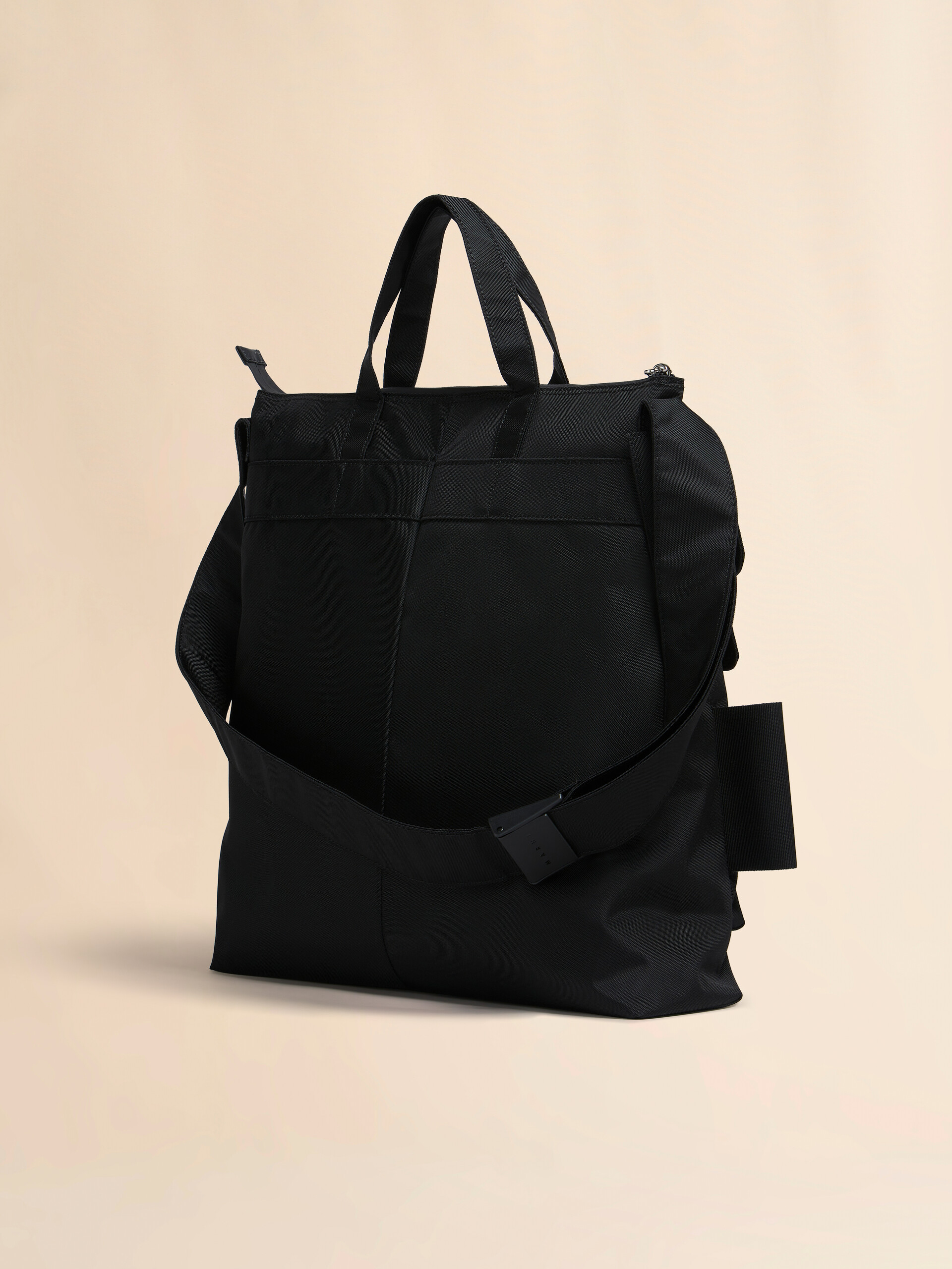 ブラック コーデュラ® Cityscape トートバッグ - ショッピングバッグ - Image 3