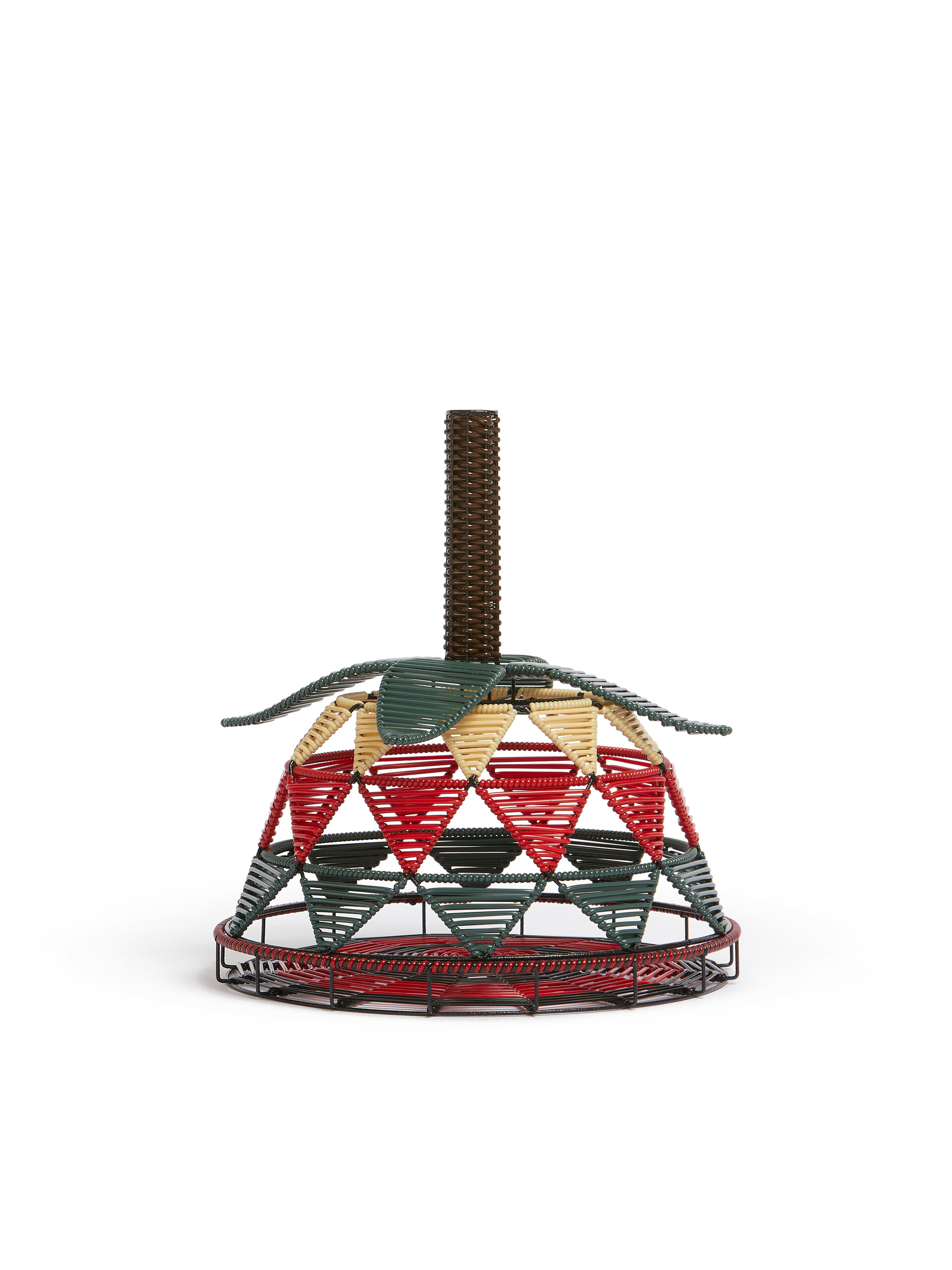 Green Red And Beige Marni Market Fruit Cloche - Accessories - Image 2