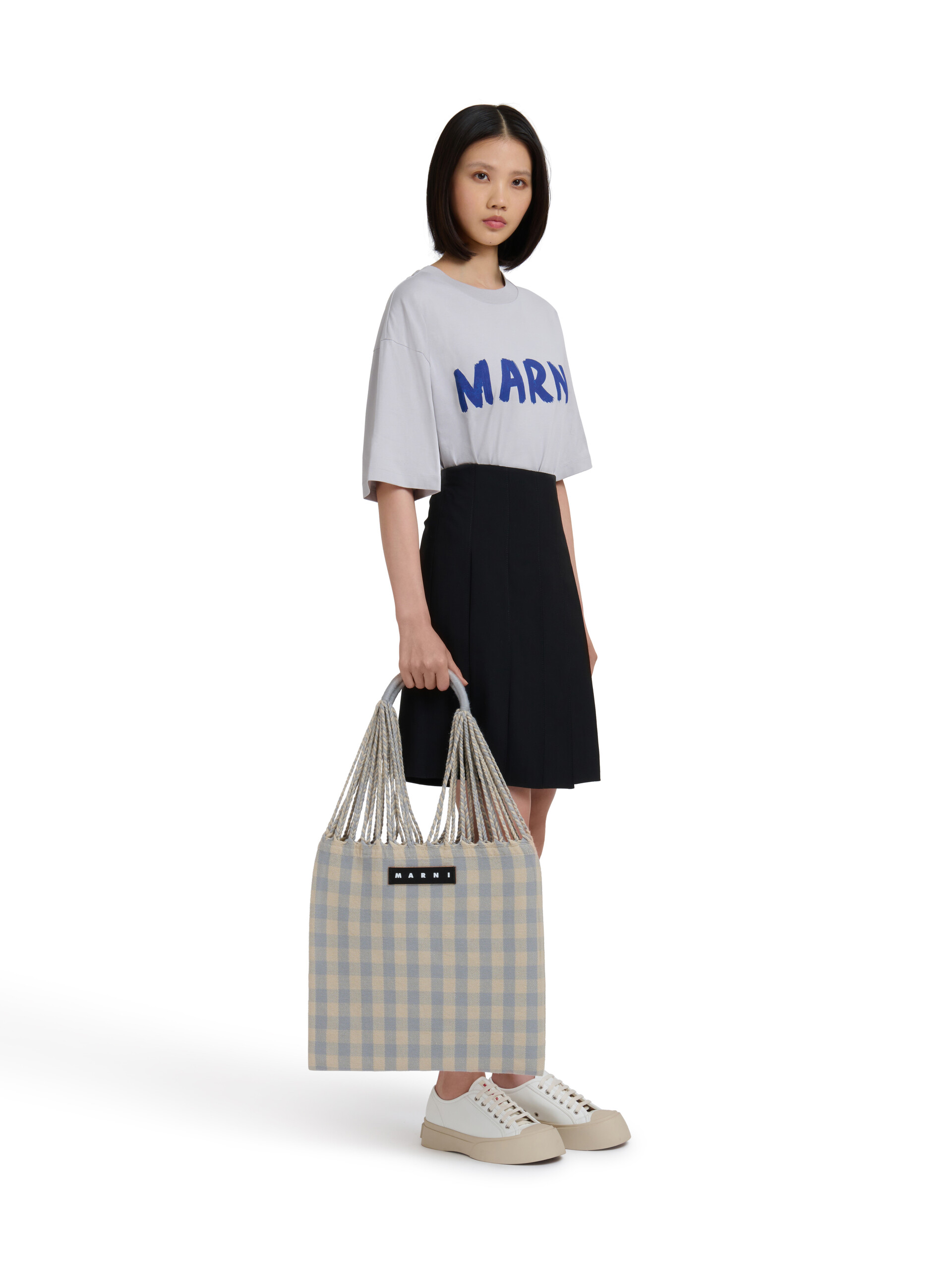ブルー MARNI MARKET HAMMOCK BAG - ハンドバッグ - Image 2