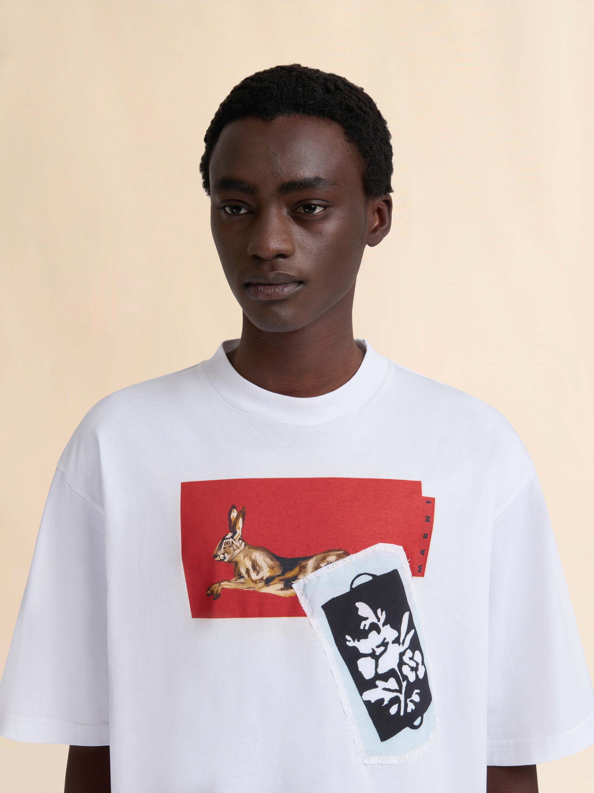 White cotton T-shirt - Shirts - Image 4