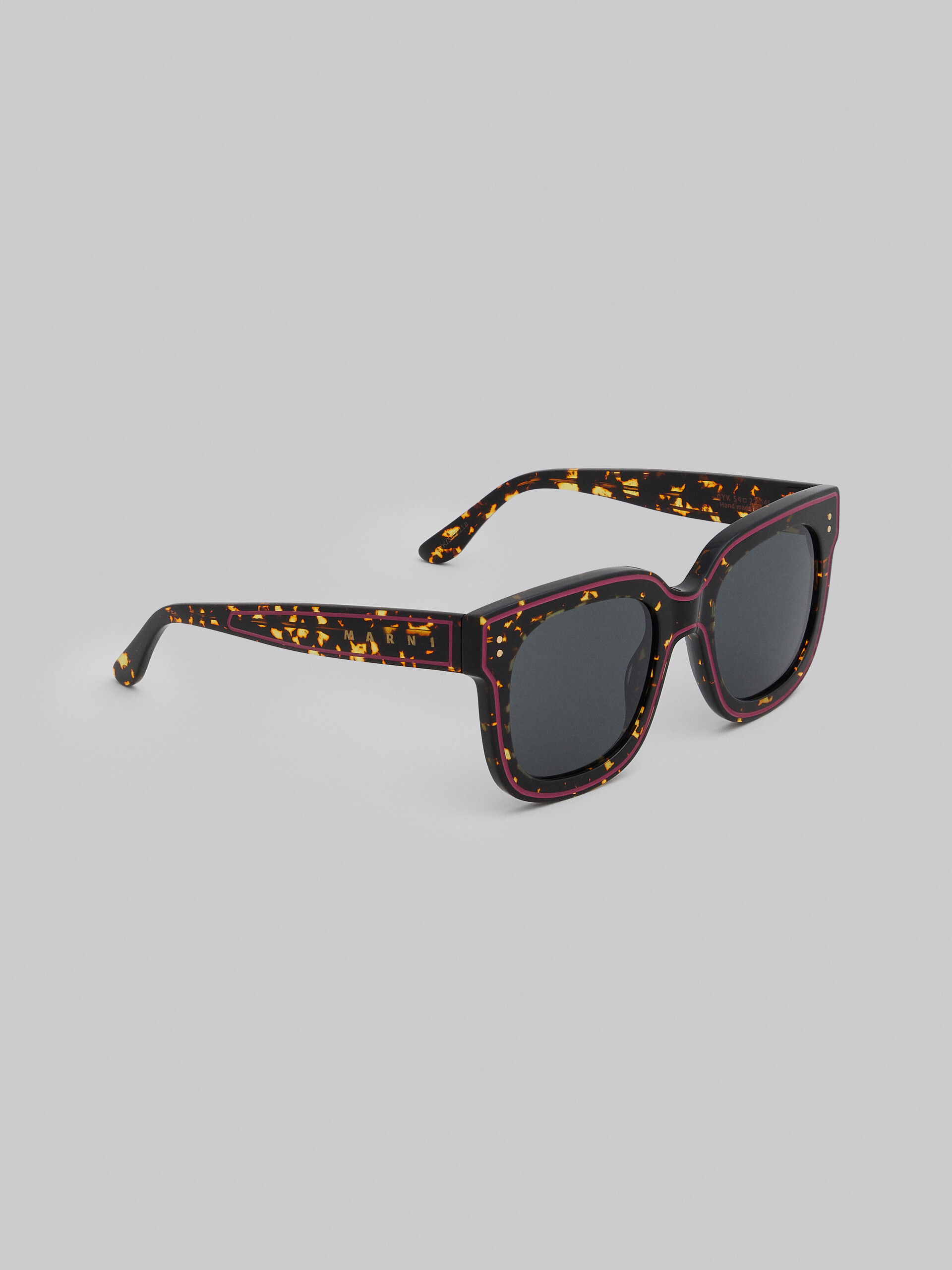 Black acetate LI RIVER sunglasses - Optical - Image 3