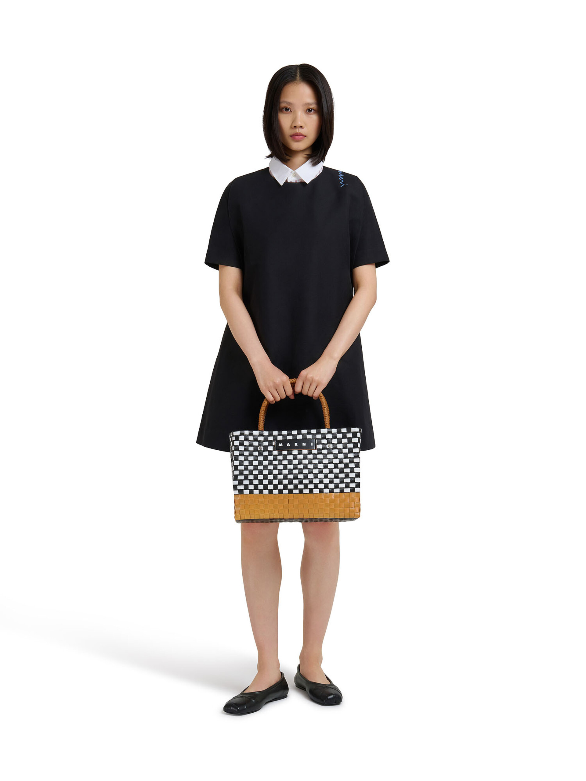 ローシェンナMARNI MARKET TAXI BASKET MEDIUM - ショッピングバッグ - Image 2