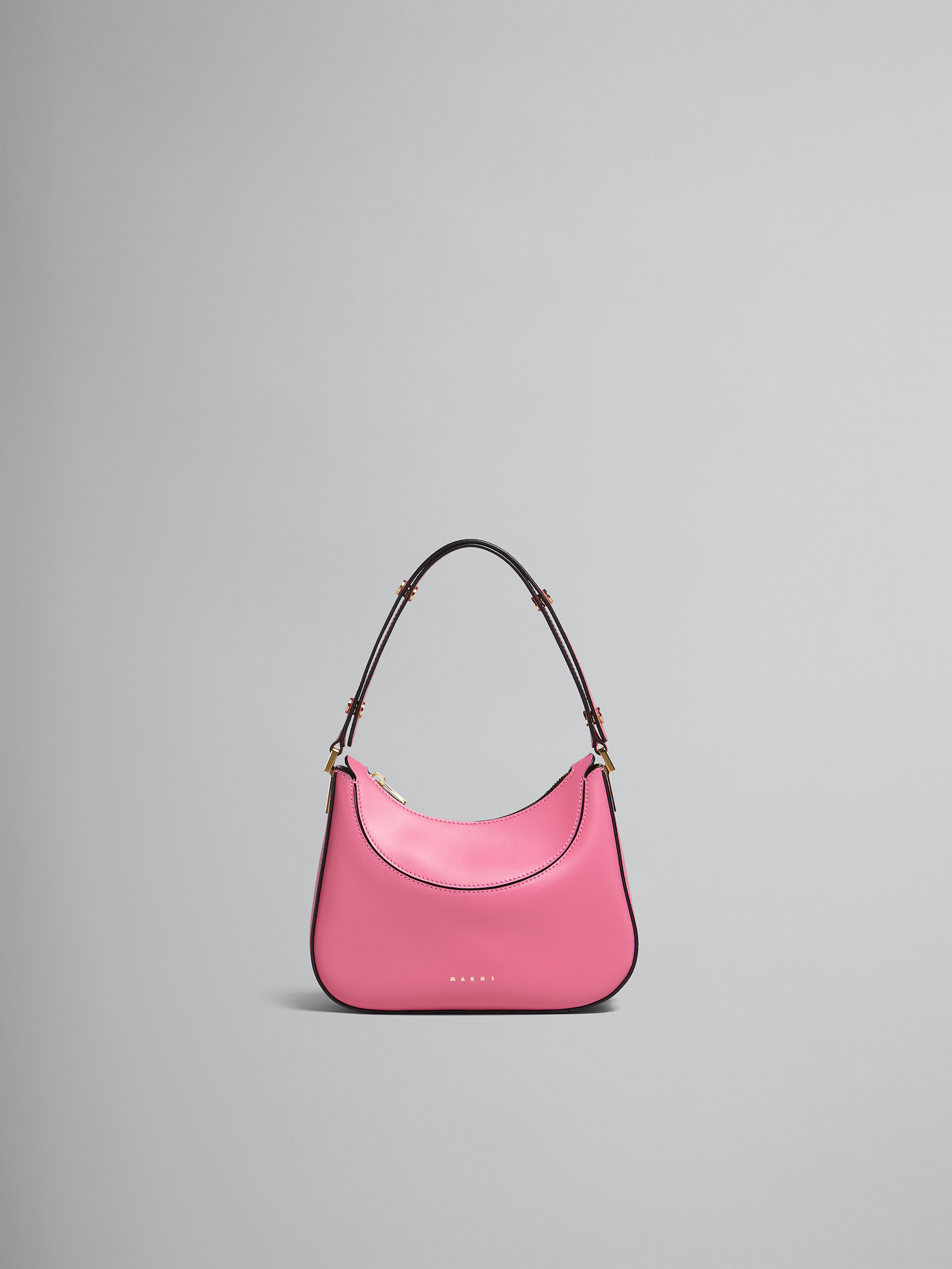Milano mini bag in pink leather