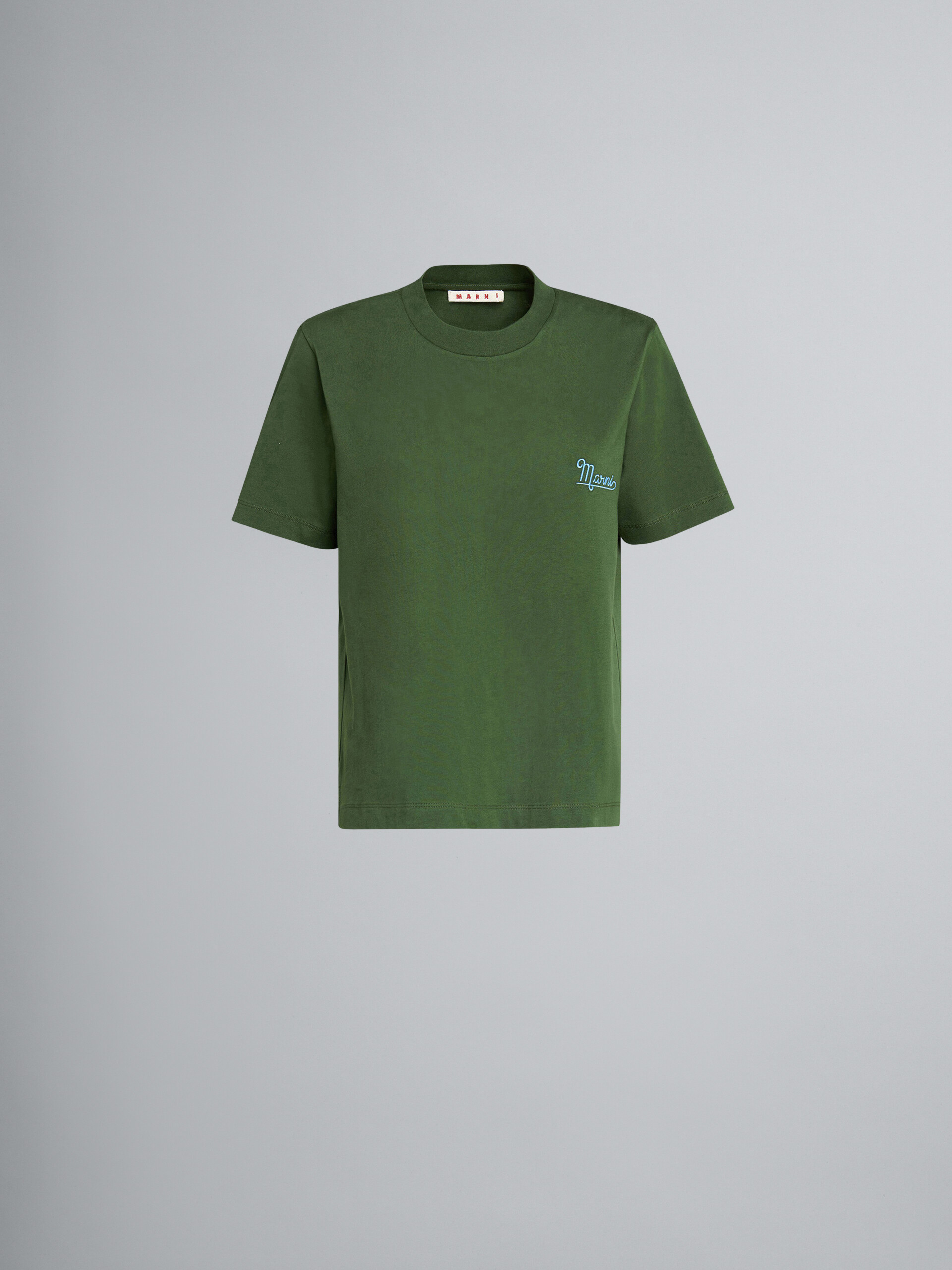 Pack di 3 T-shirt in jersey di cotone con logo ricamato - T-shirt - Image 1