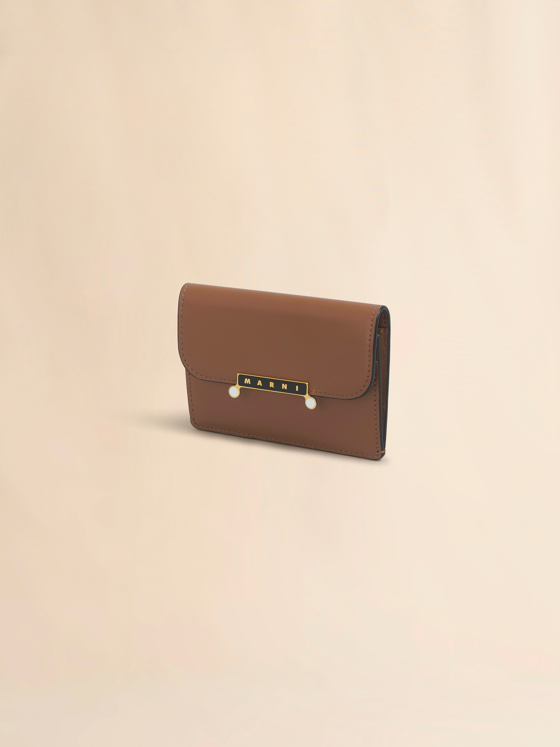 브라운 가죽 Envelope 카드 홀더 - 지갑 - Image 4