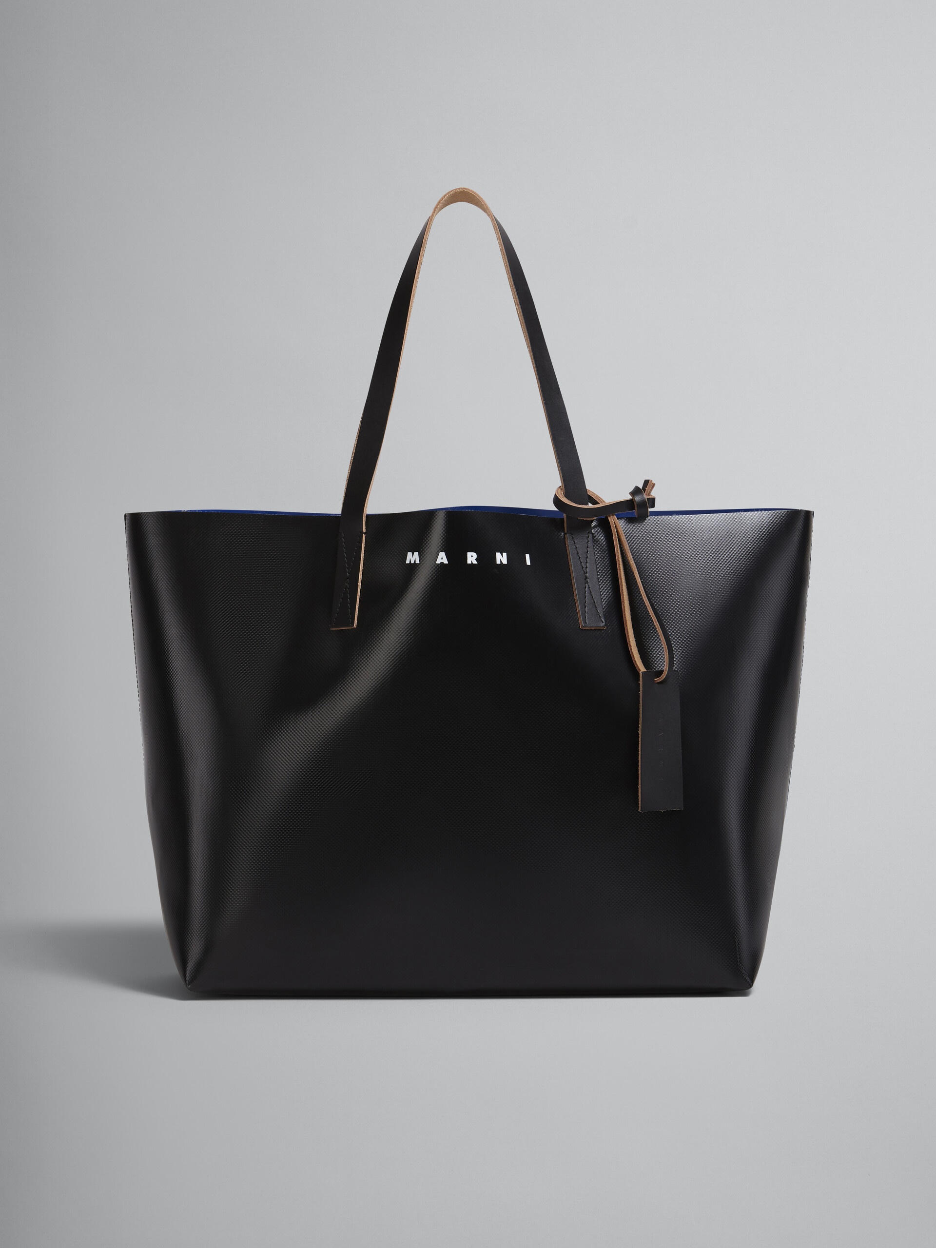 Black and blue TRIBECA shopping bag - Shopping Bags - Image 1