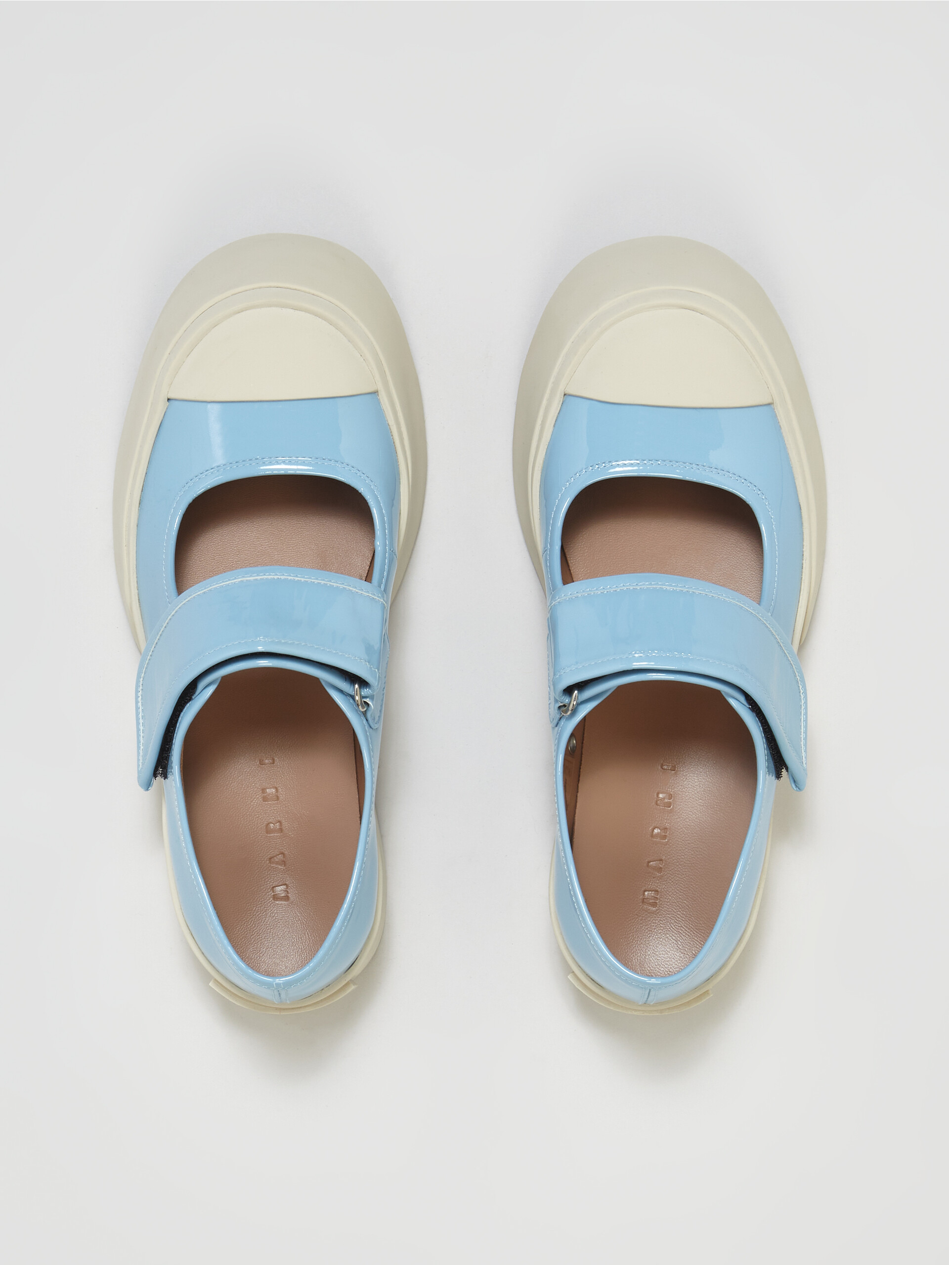 Pale blue patent leather PABLO Mary-Jane sneaker - Sneakers - Image 4