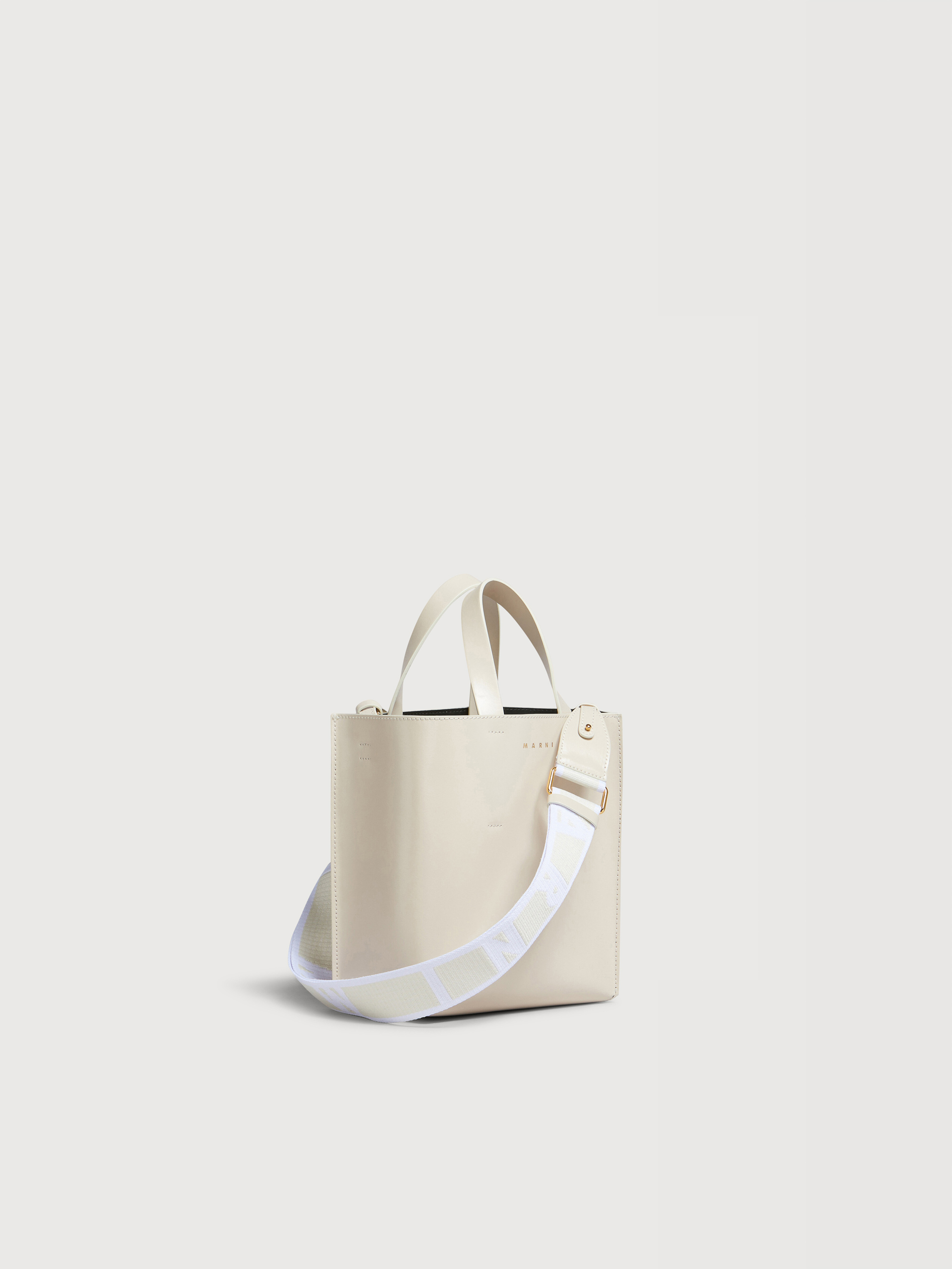 Museo Mini Bag in brown leather - Shopping Bags - Image 5