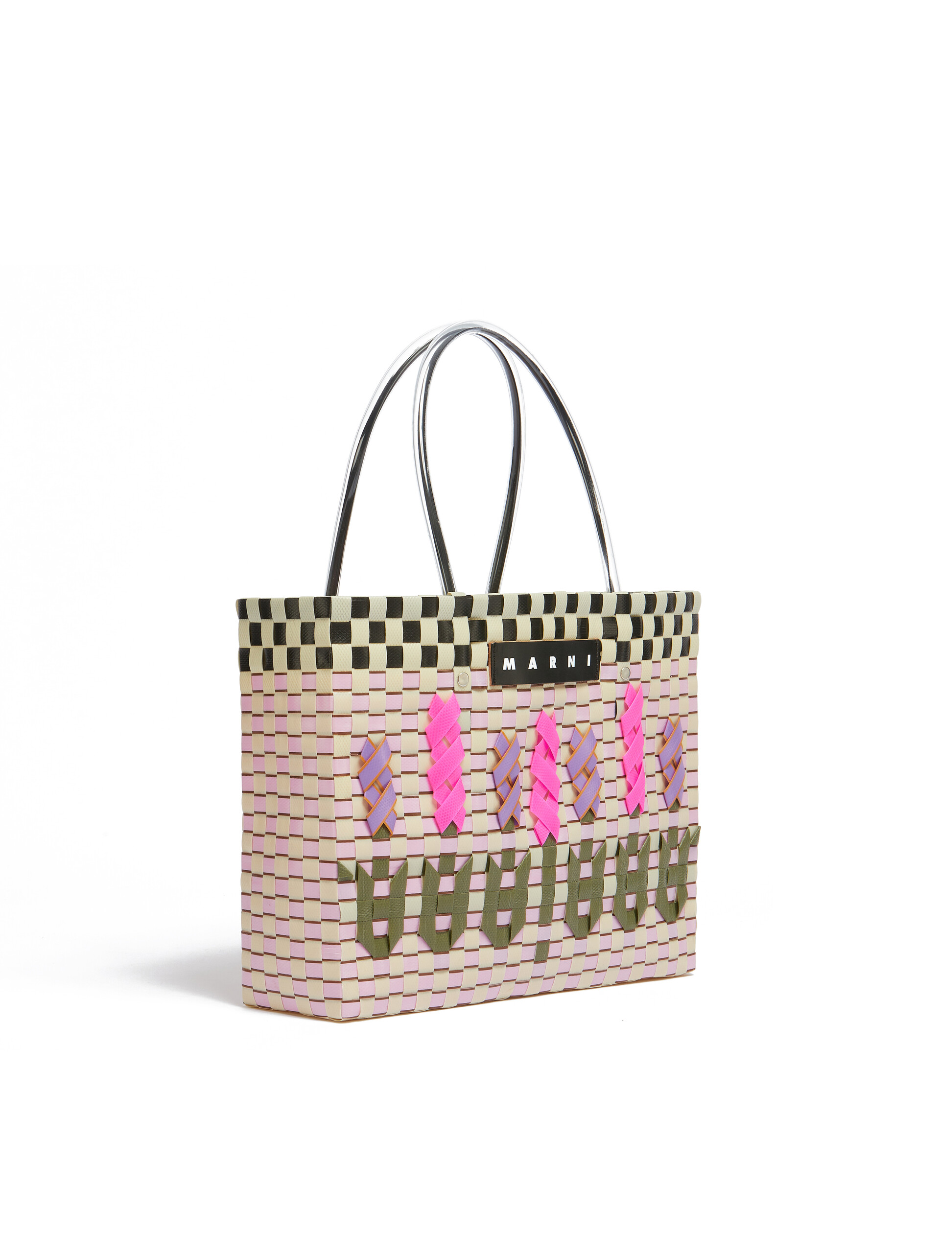 ピンク ガーデン MARNI MARKET トートバッグ | Marni