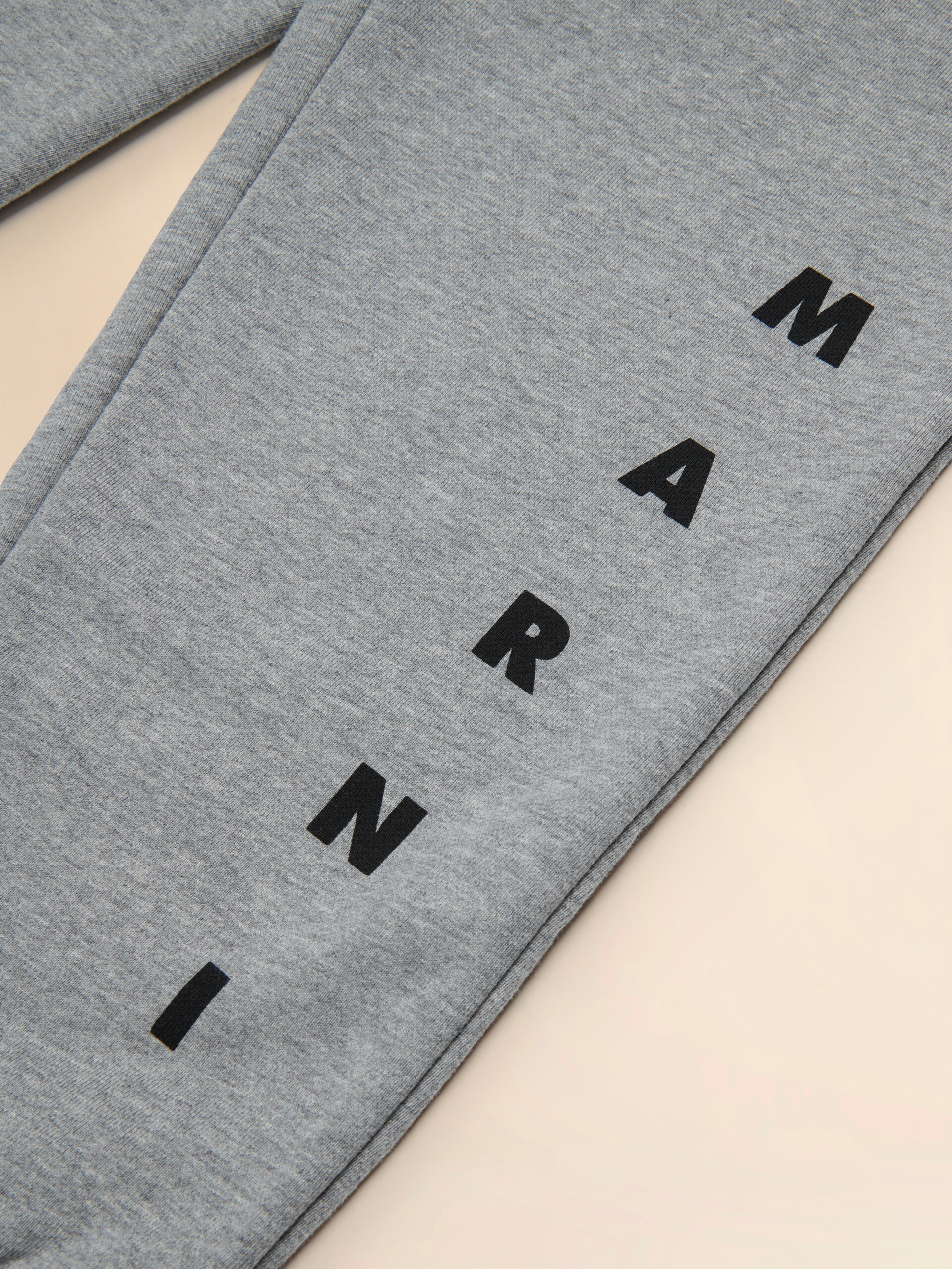 Marni 프린트 디테일의 블랙 코튼 조거 팬츠 - 팬츠 - Image 4