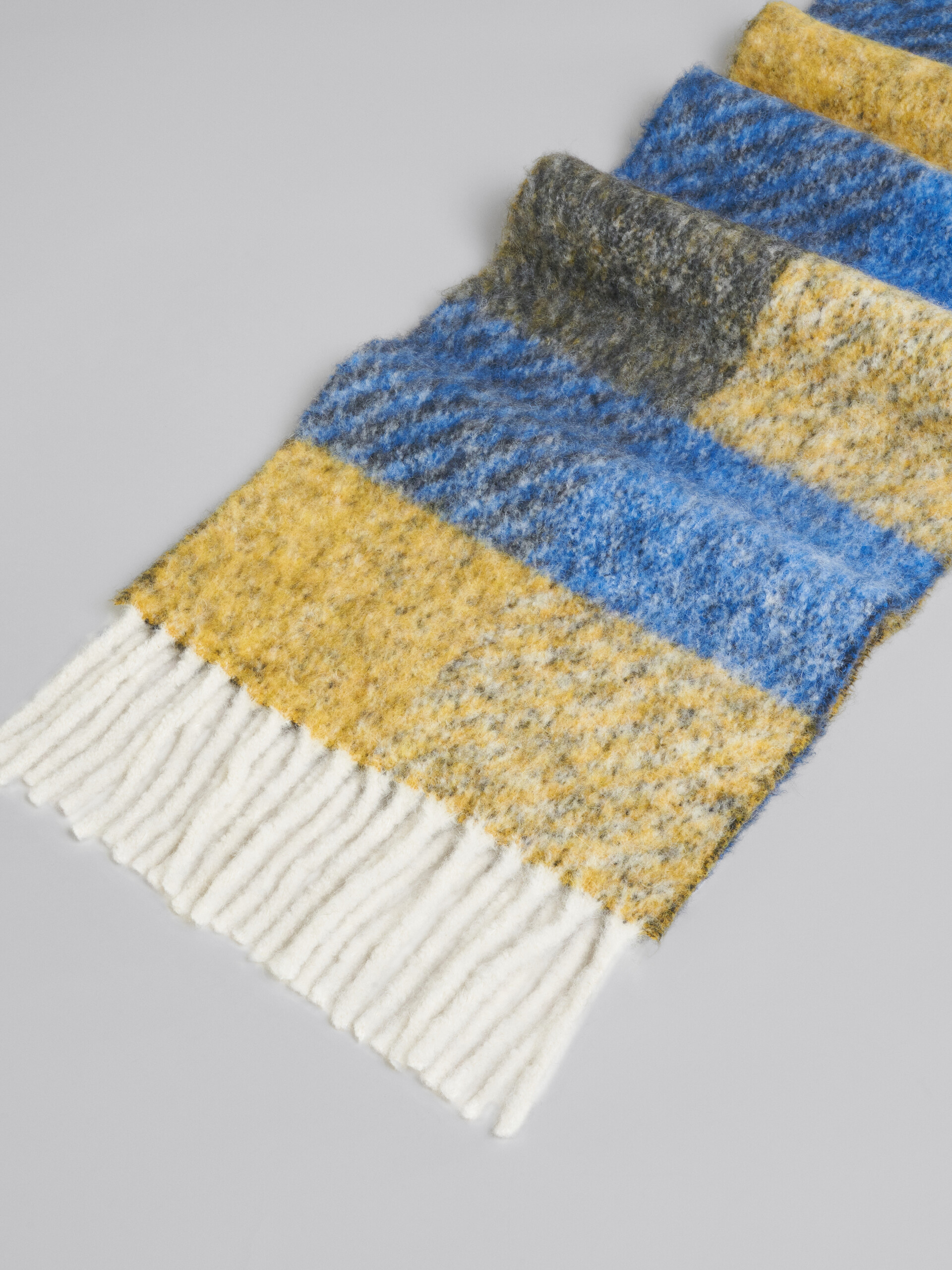 Multicolor mohair scarf - Scarves - Image 4