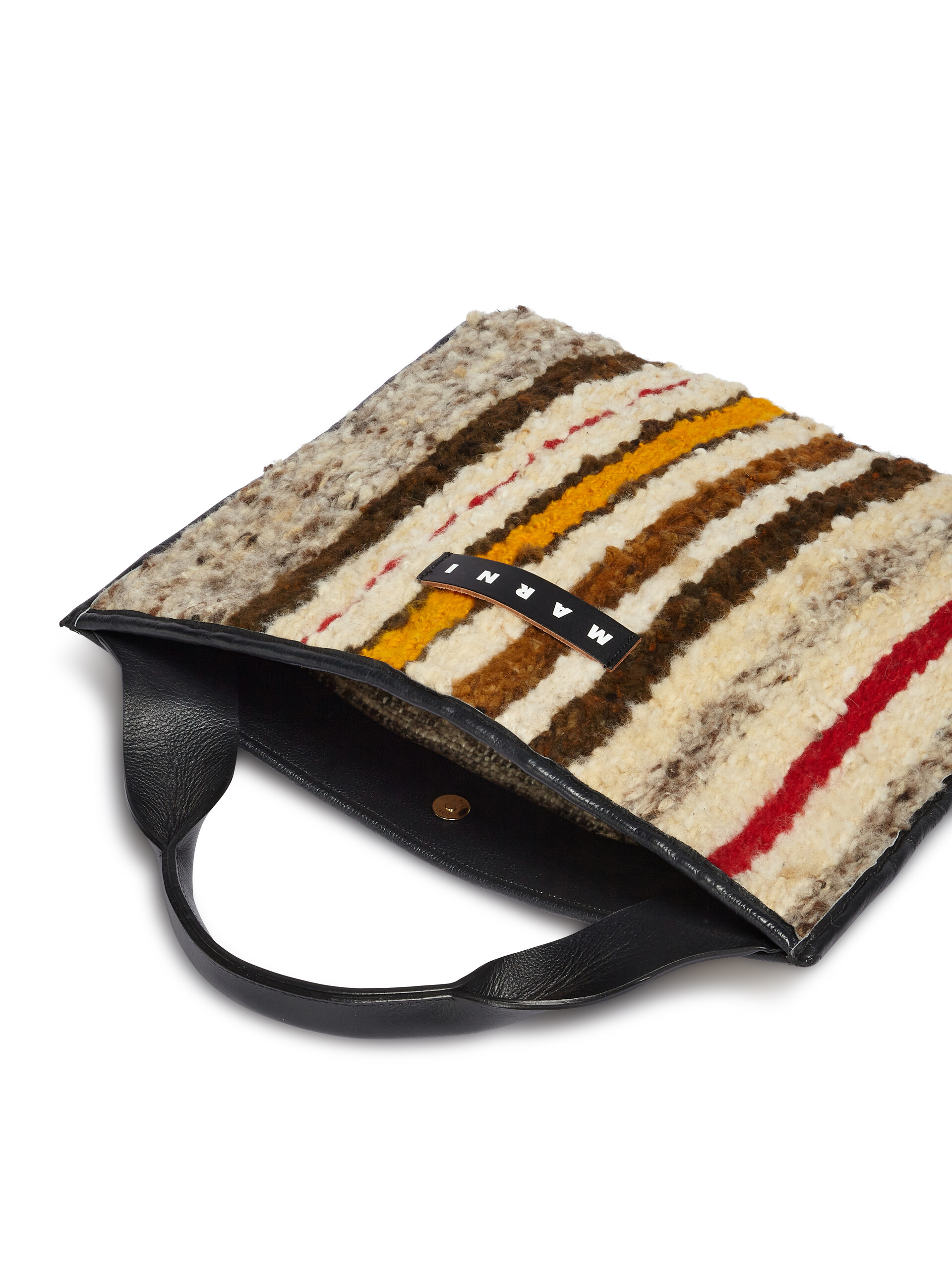 WOOL SHOPPING BAG H42XL42X13CM HANDLE Marni