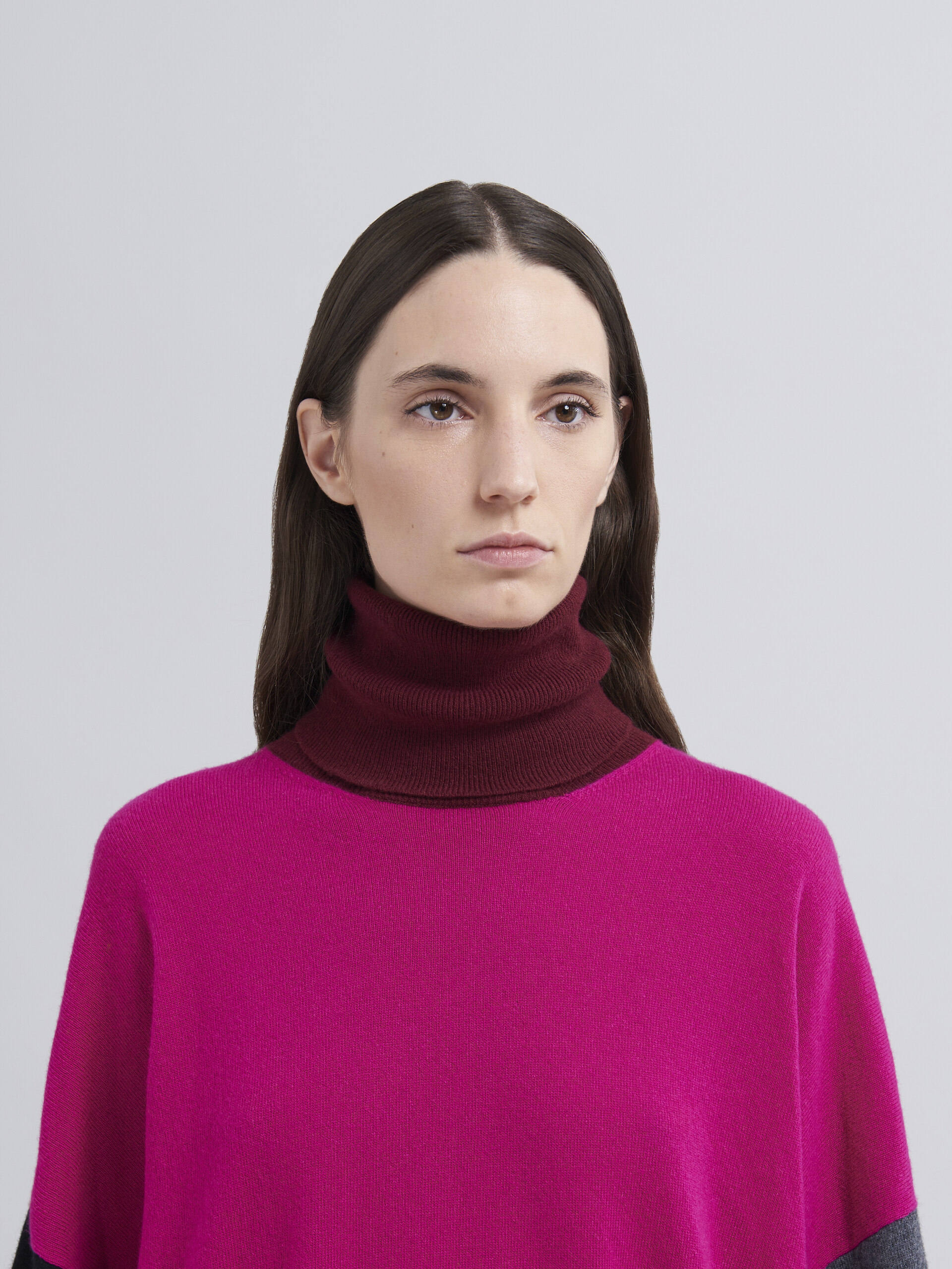Maglia in lana e cashmere a blocchi di colore - Pullover - Image 4