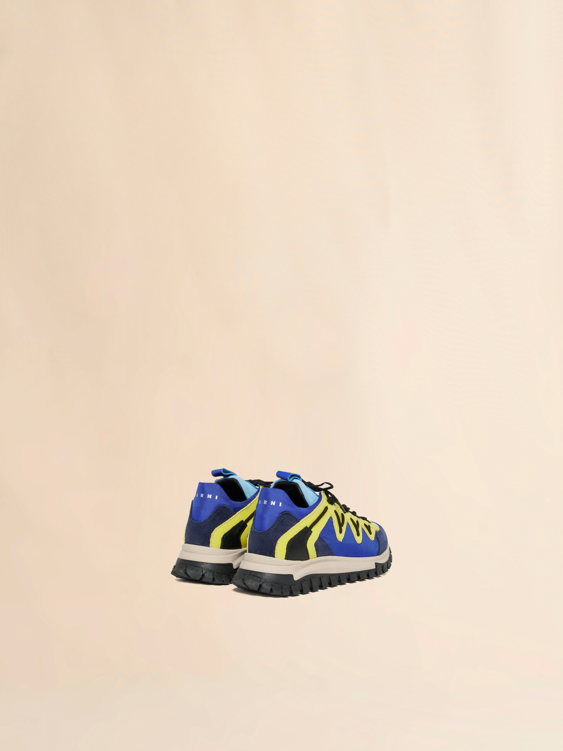Blue hiking-style sneaker - Sneakers - Image 3